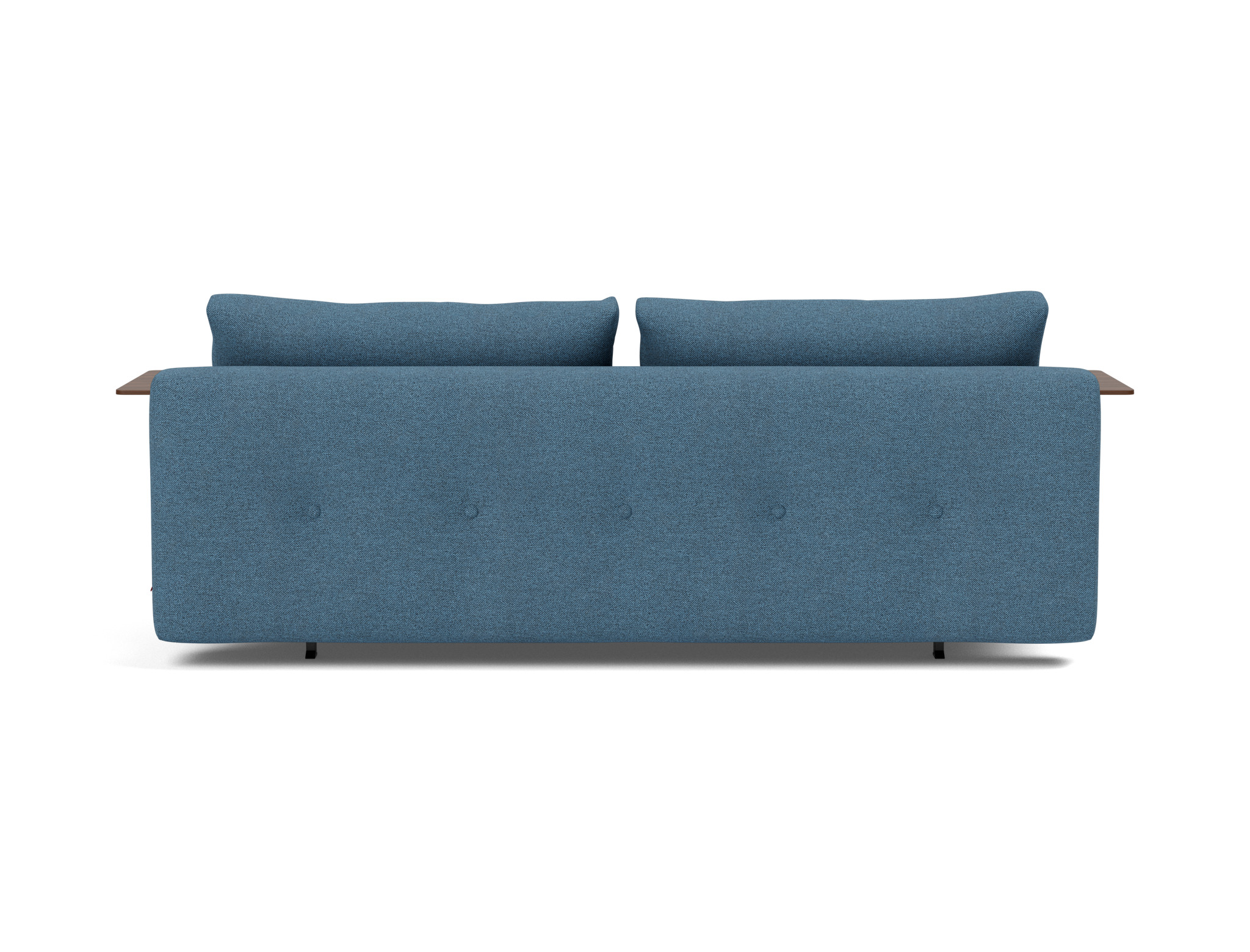 Schlafsofa Recast mit Armlehnen Strukturierter Stoff Weda 302-Weda-Blue