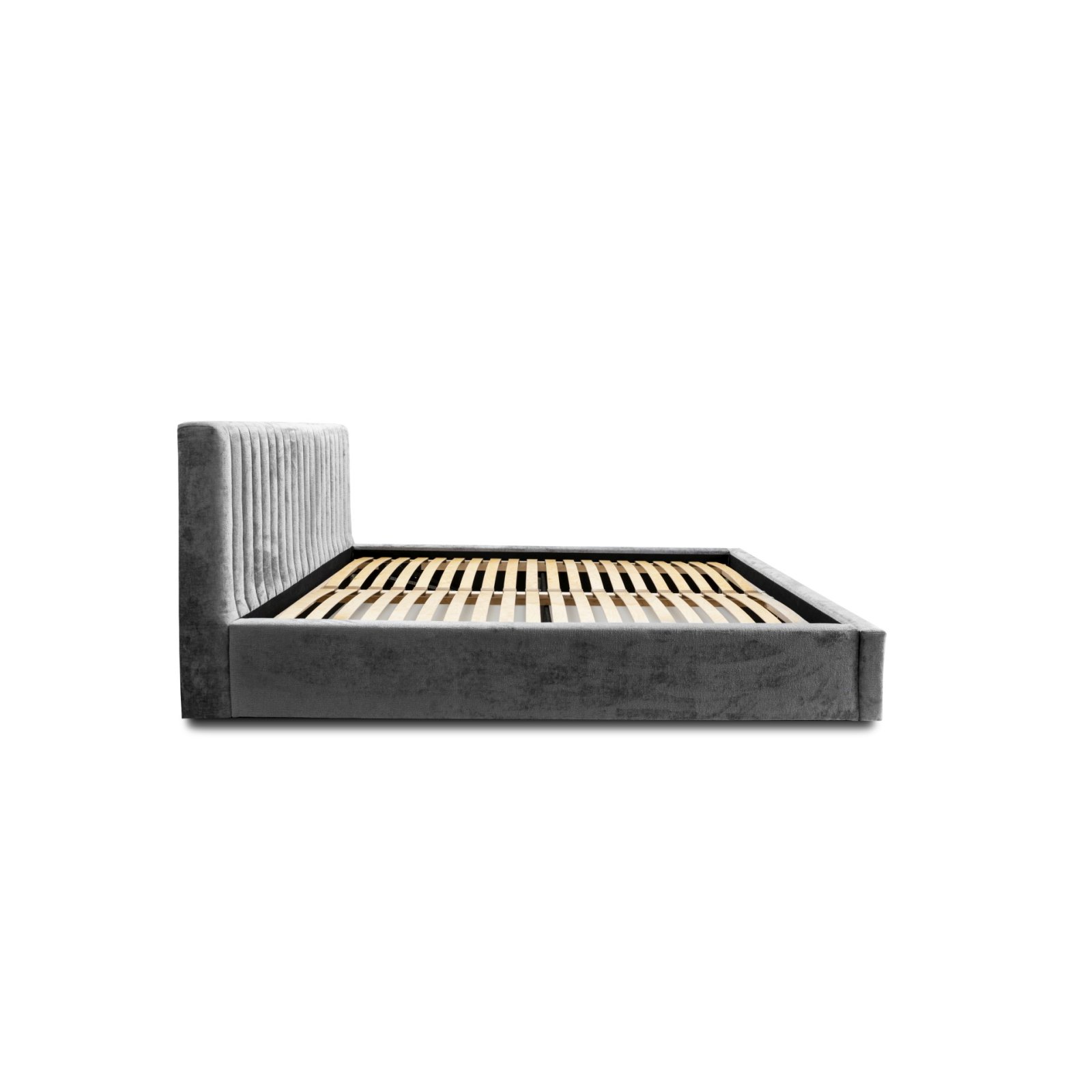 Polsterbett Velo-I Chenille 180x200 mit Metallrahmen Perfect Harmony 85