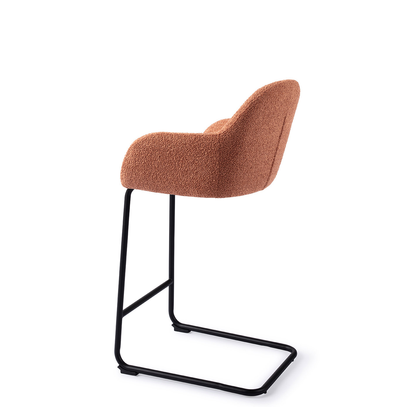 Jesper Home Barhocker Kushi Amber Autumn Arch Schwarz Tresenhöhe 65 cm