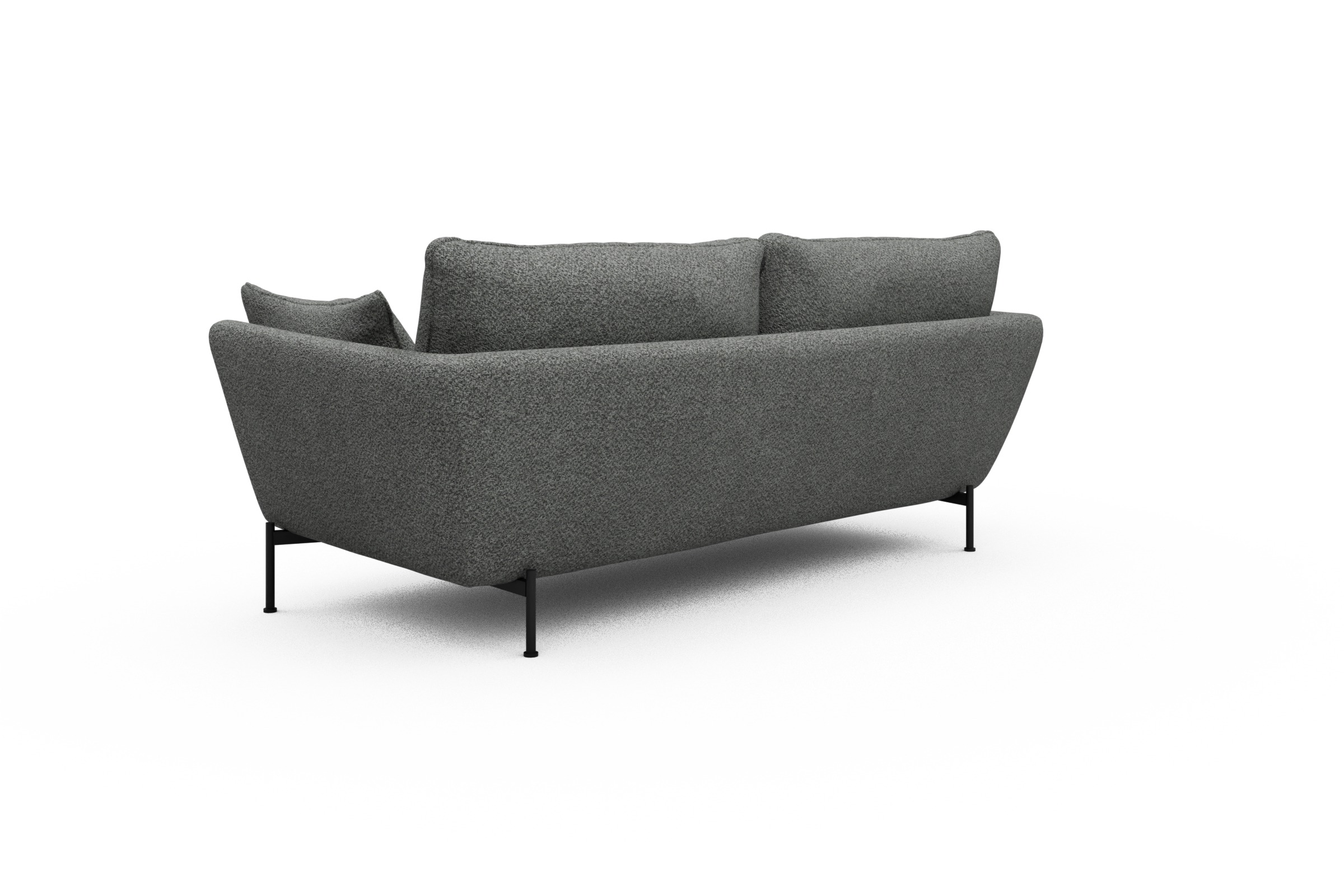 Sofa Anton 3-Sitzer Vanora-Warm-Grey