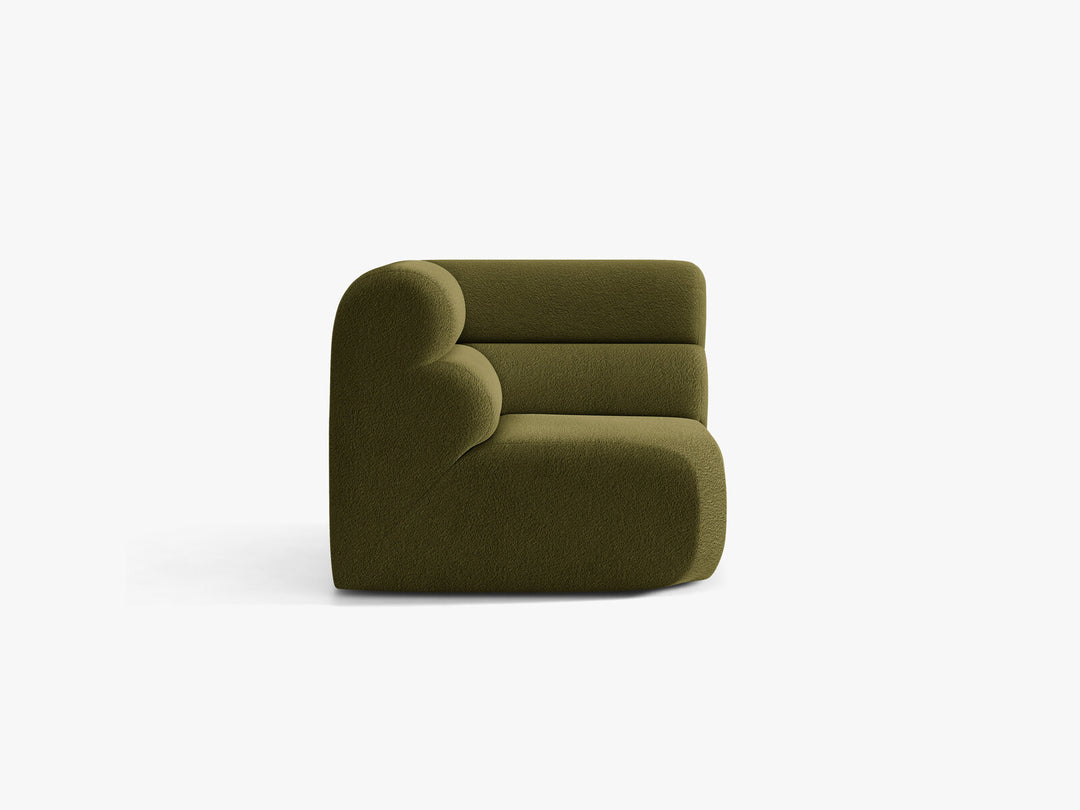 Micadoni Neo Eckmodul Boucle Baloo Dunkles Olivgrün