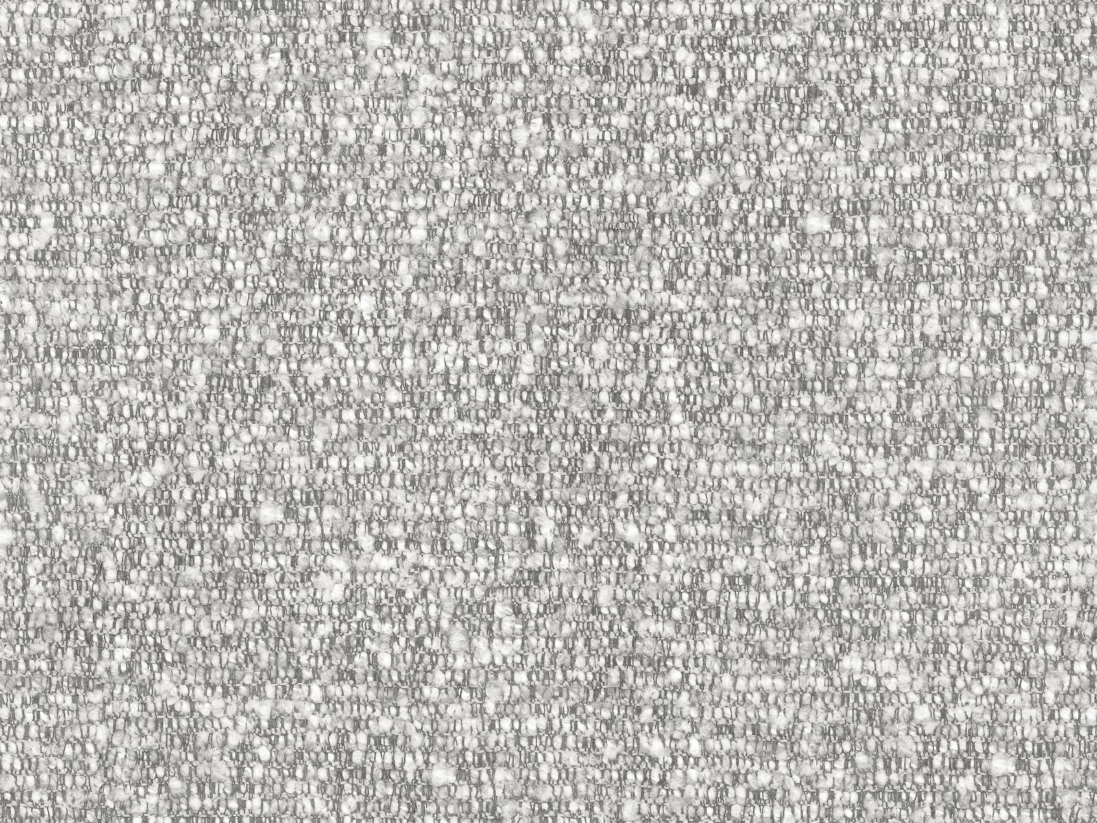 Micadoni modulares Ecksofa XL Martina 6-Sitzer Links Boucle Monet Silber