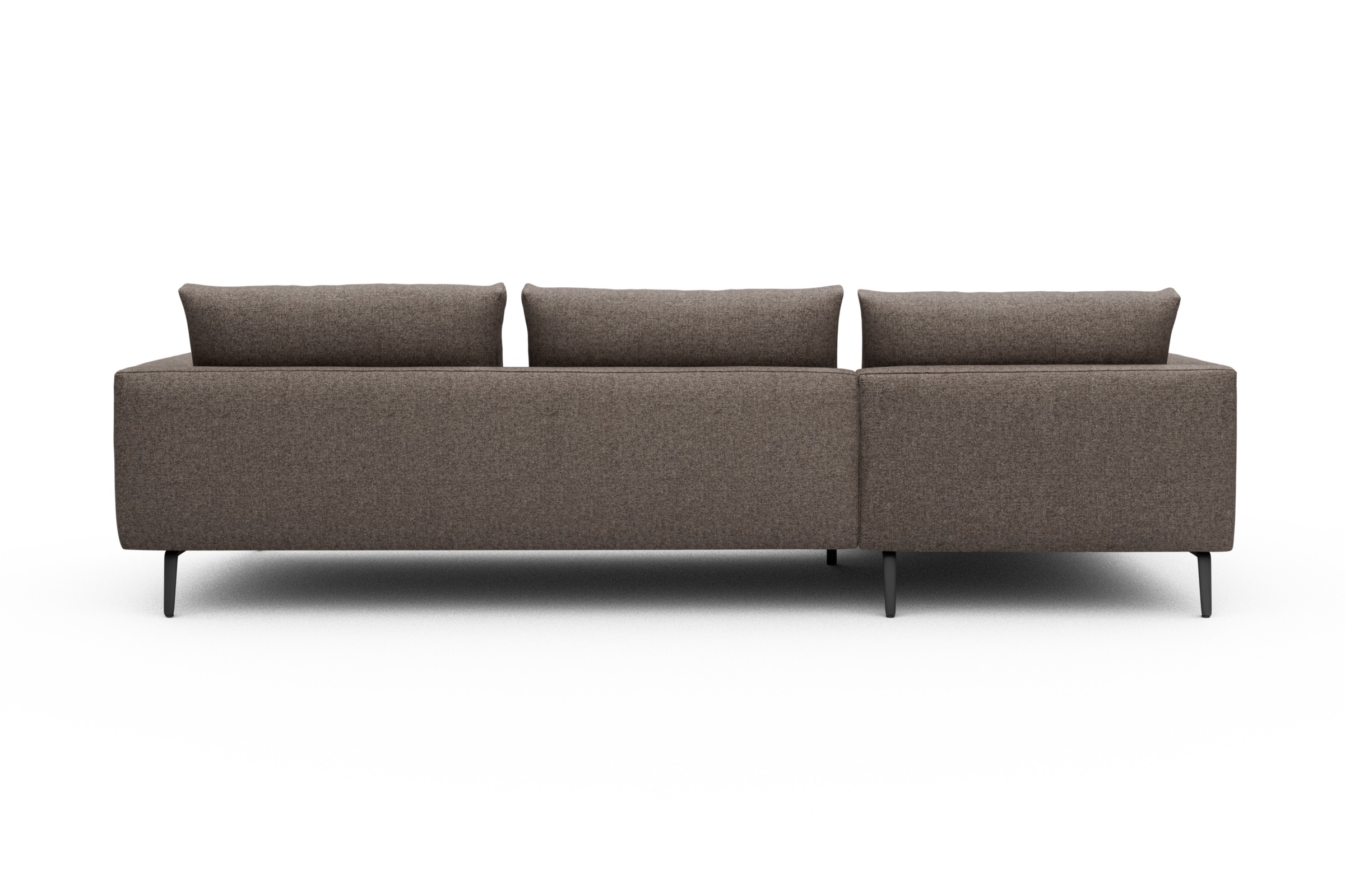 Ecksofa Karl Chaiselongue links mit 2,5-Sitzer Sama-Stone