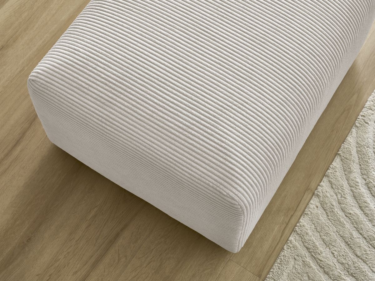 Bobochic Tina Pouf Cordsamt Beige