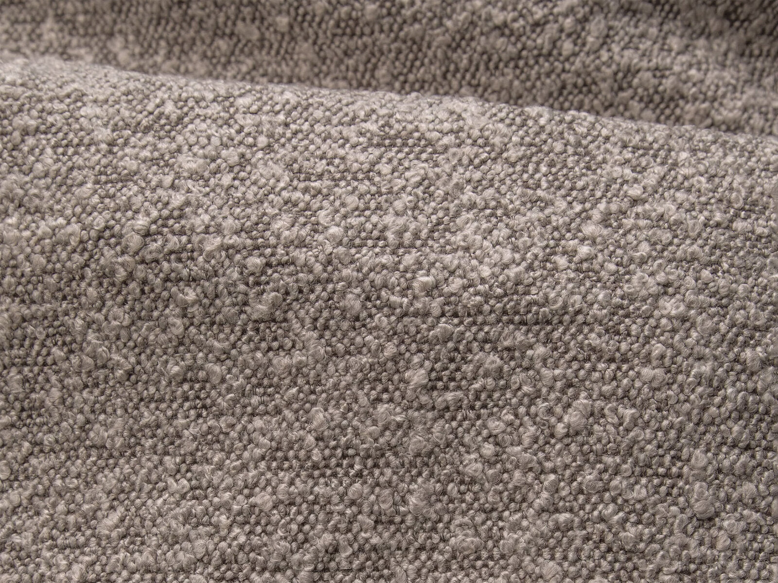Micadoni Olivia Samtiger Kopfteil Boucle LEGEND Dunkelbeige 189x100