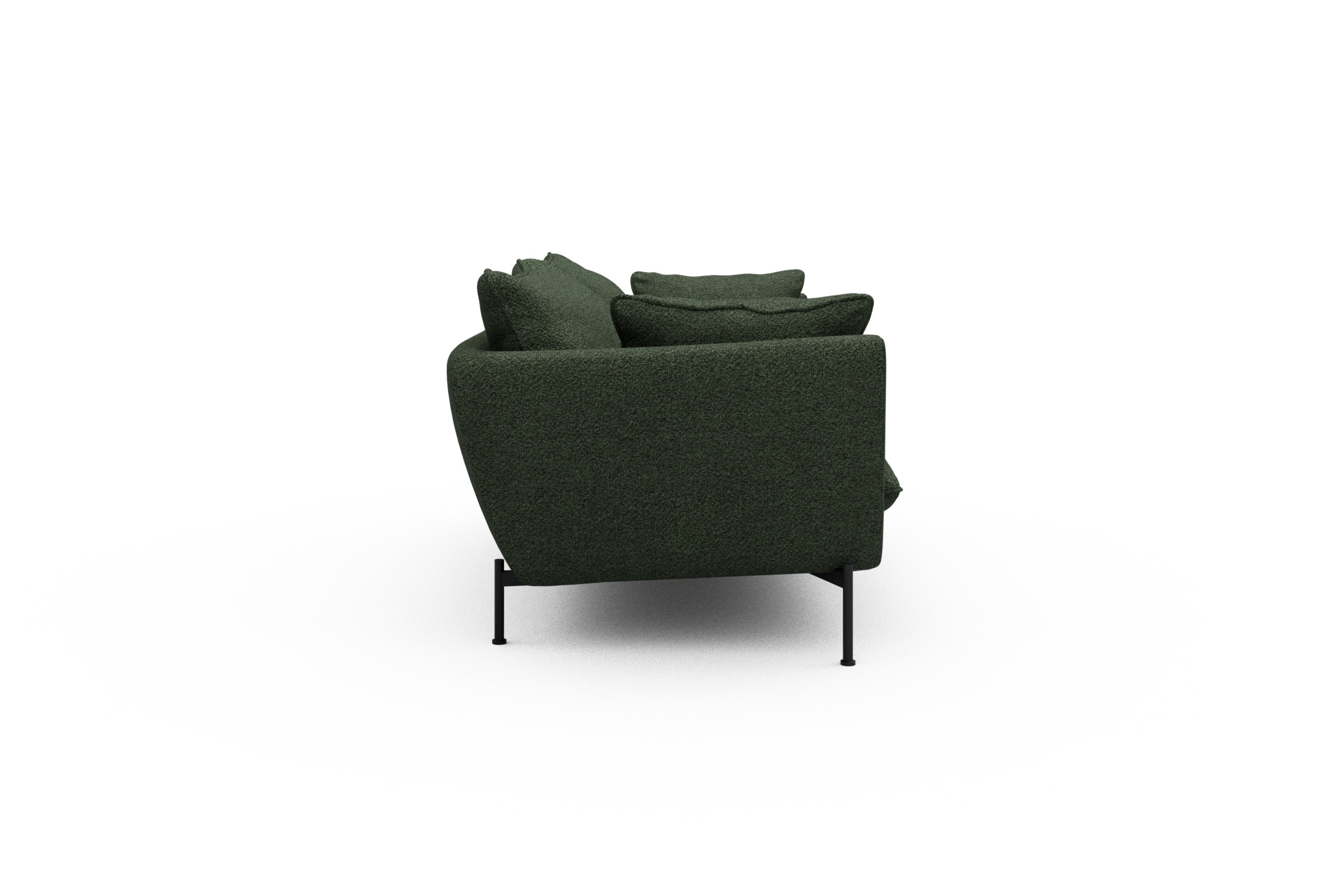 Sofa Anton PREMIUM 2-Sitzer Vanora-Deep-Green