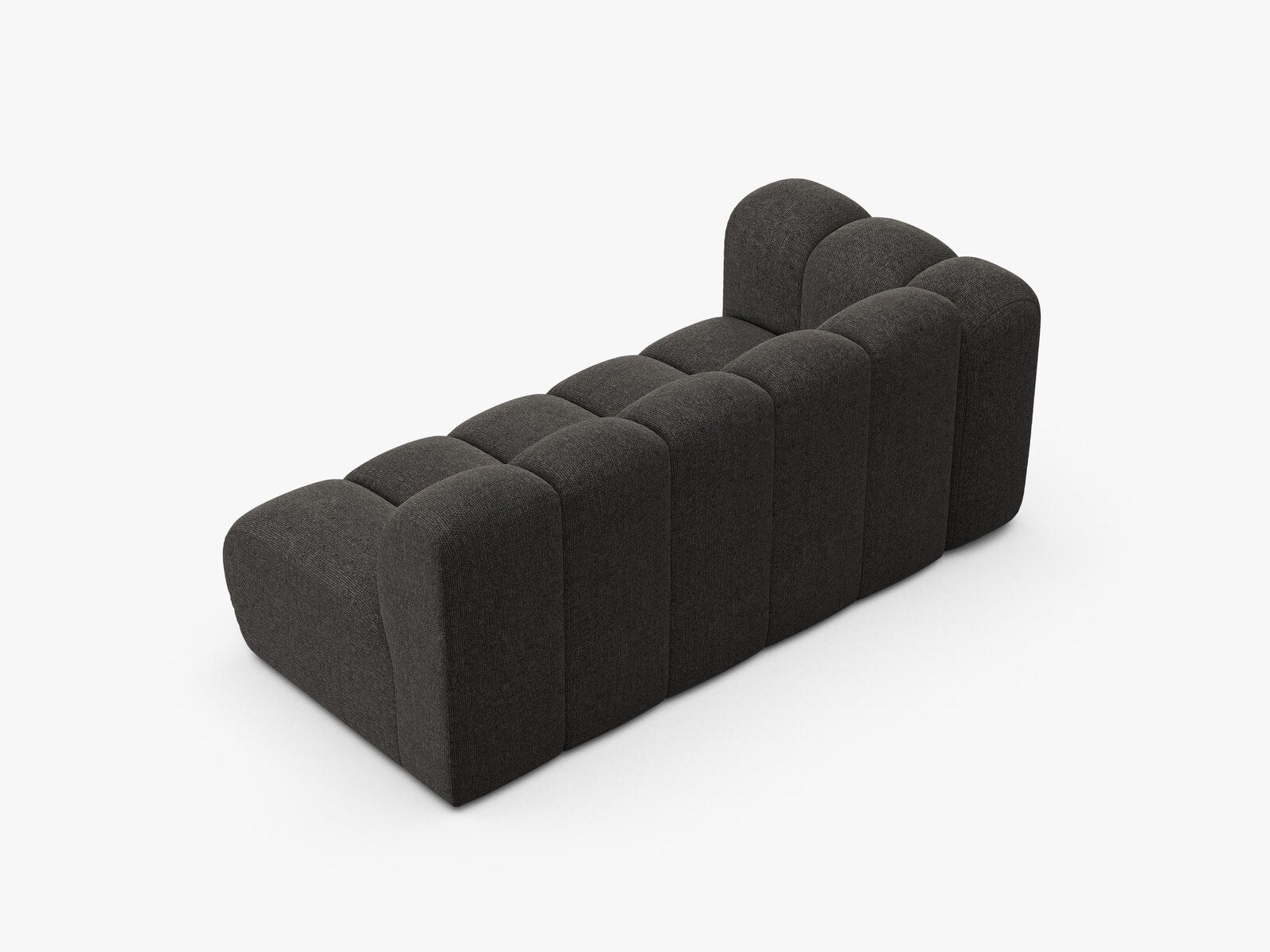 Micadoni Modul Lupine 3-Sitzer Chenille Eden Dunkelgrau Links