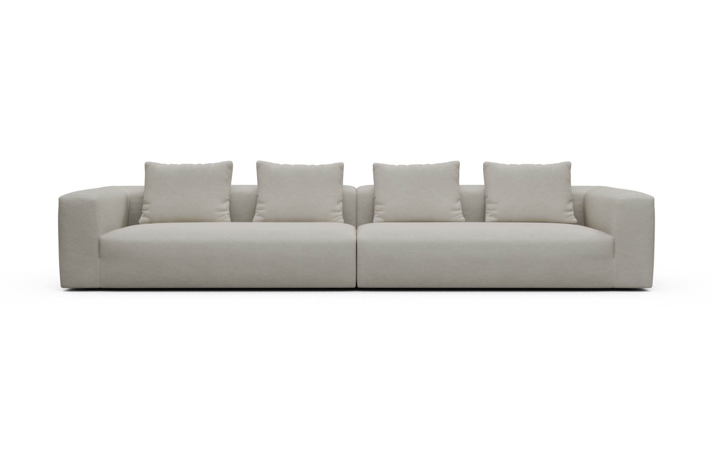 Skandi Home Modulares XXL Sofa Fred 5-Sitzer Denari-Clean-Beige moebelfaktor