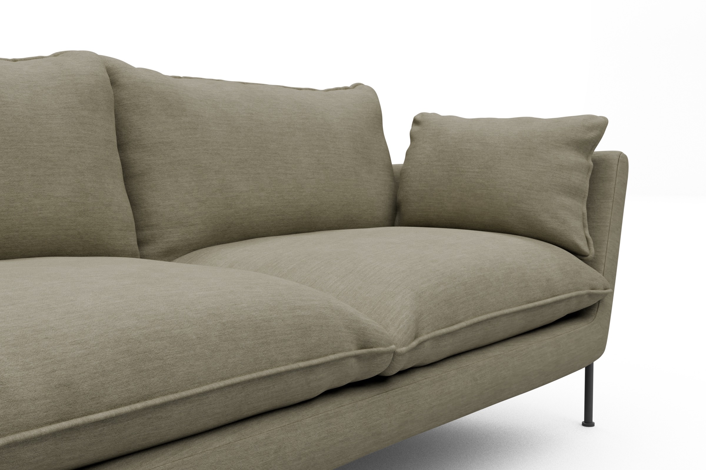Sofa Anton PREMIUM 2-Sitzer Vivus-Dusty-Sand