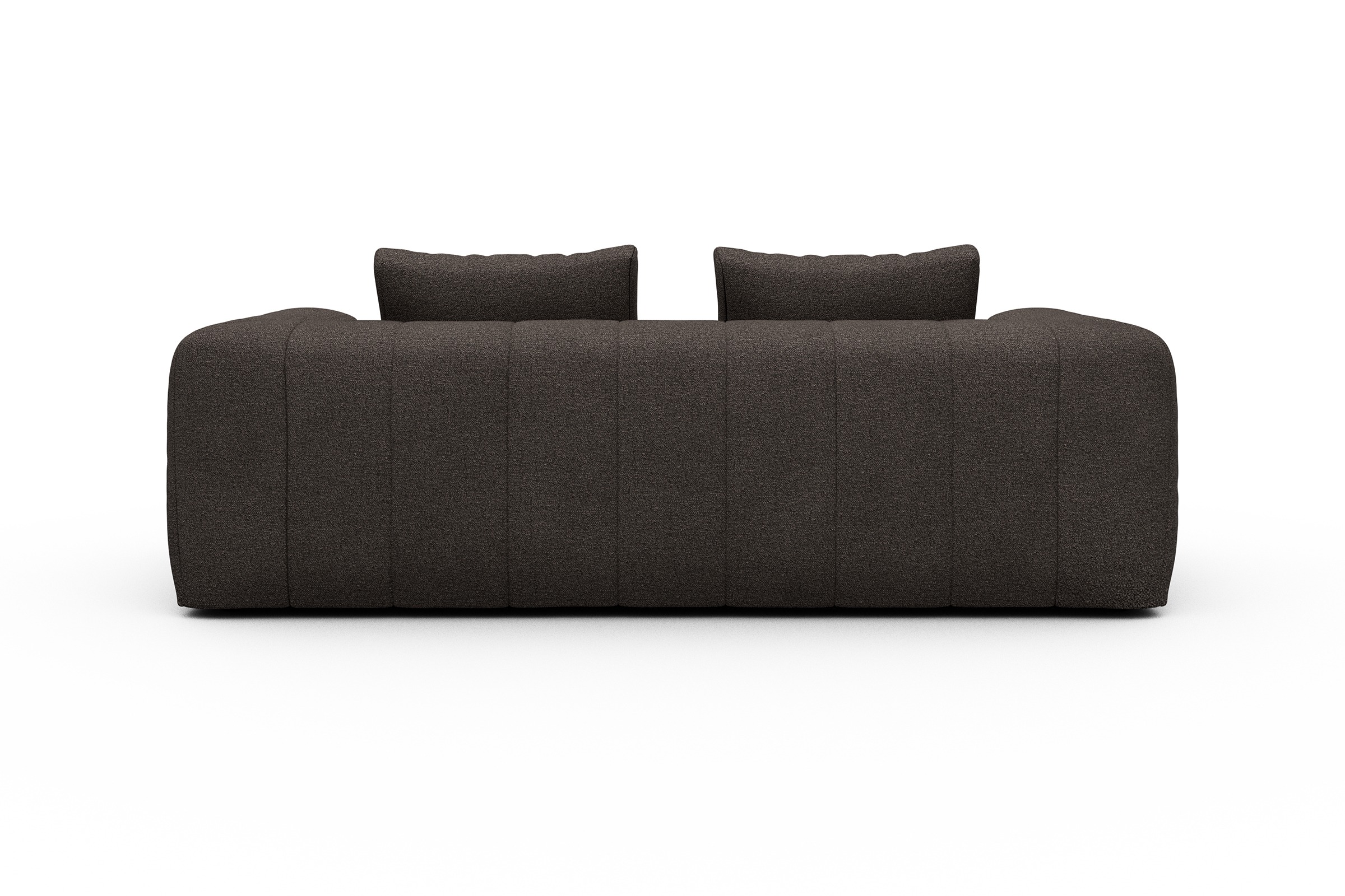 Sofa Hugo 3-Sitzer Boucle-Taupe
