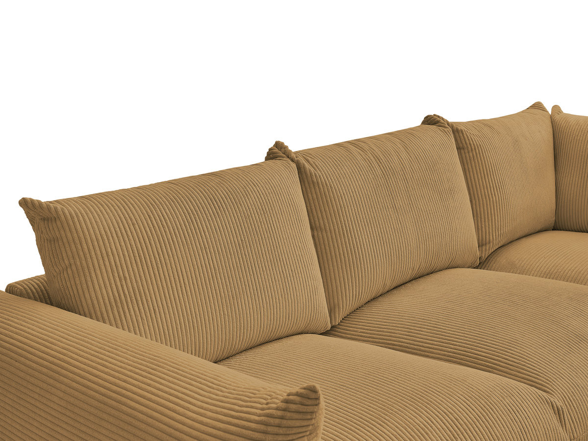 Bobochic Ernest Ecksofa Cordsamt Gelb
