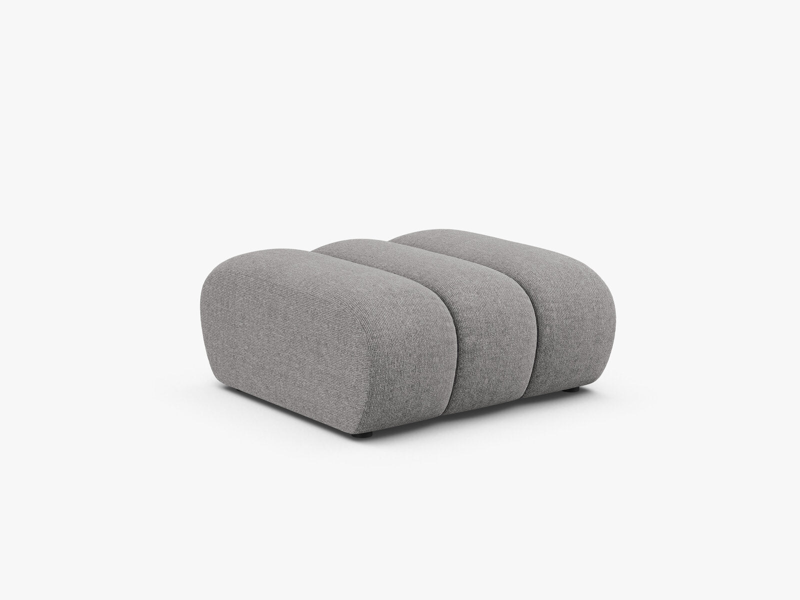 Micadoni Hocker Lupine Chenille Eden Hellgrau