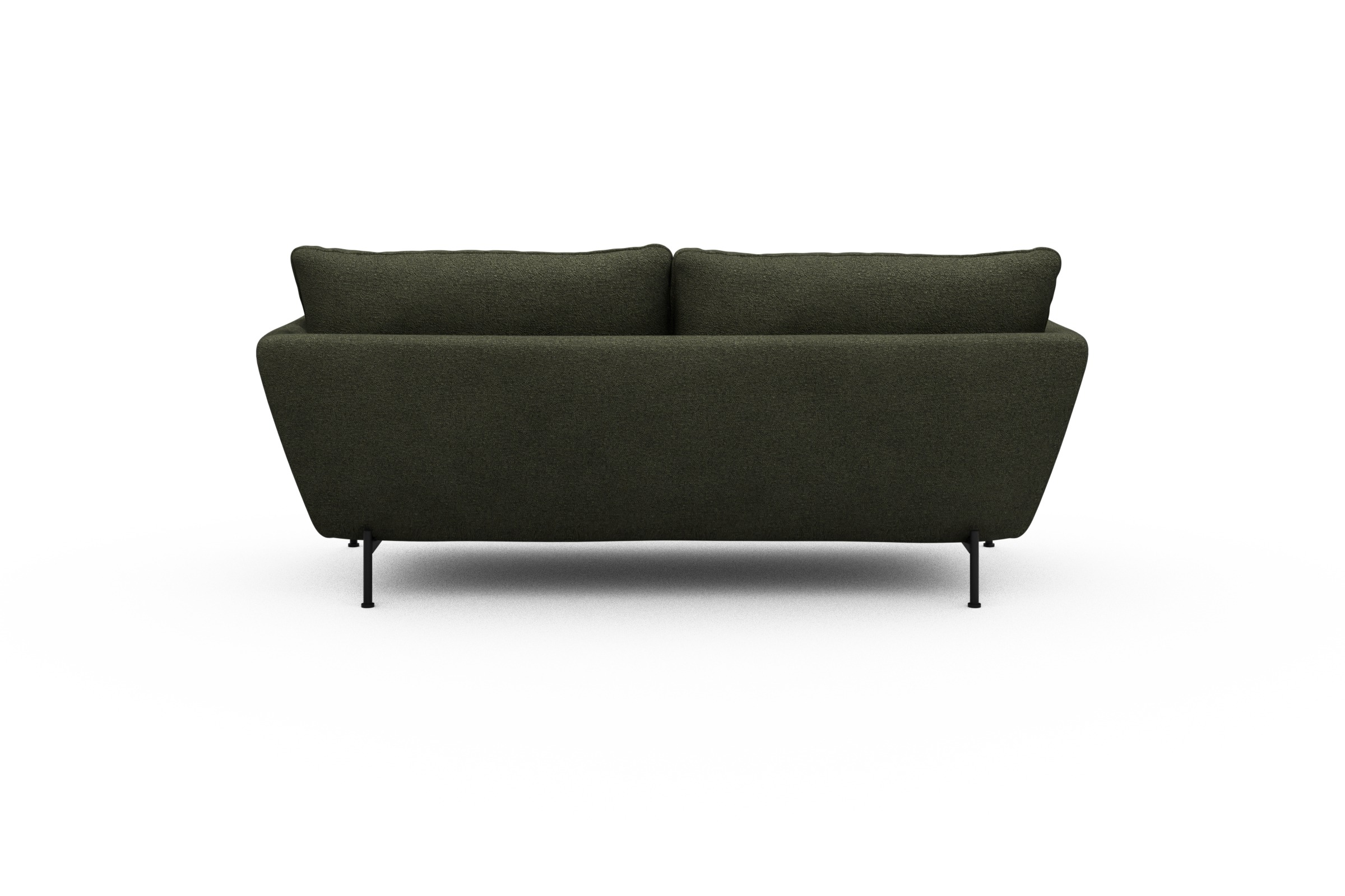 Sofa Anton 2-Sitzer Boucle-Forest-Green