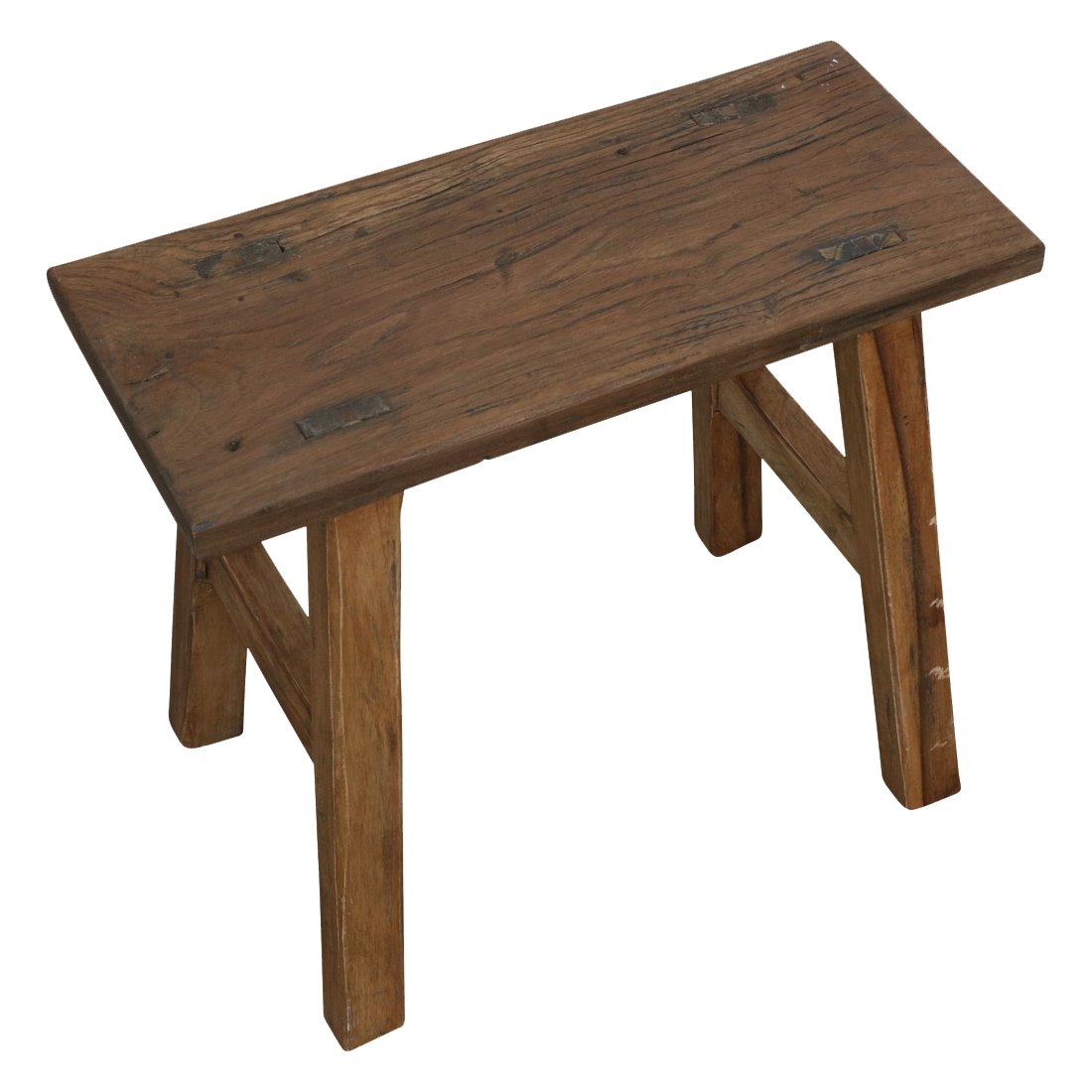 Raw Materials Java Carpenter Beistelltisch/Hocker Recyceltes Holz 16x35x30cm