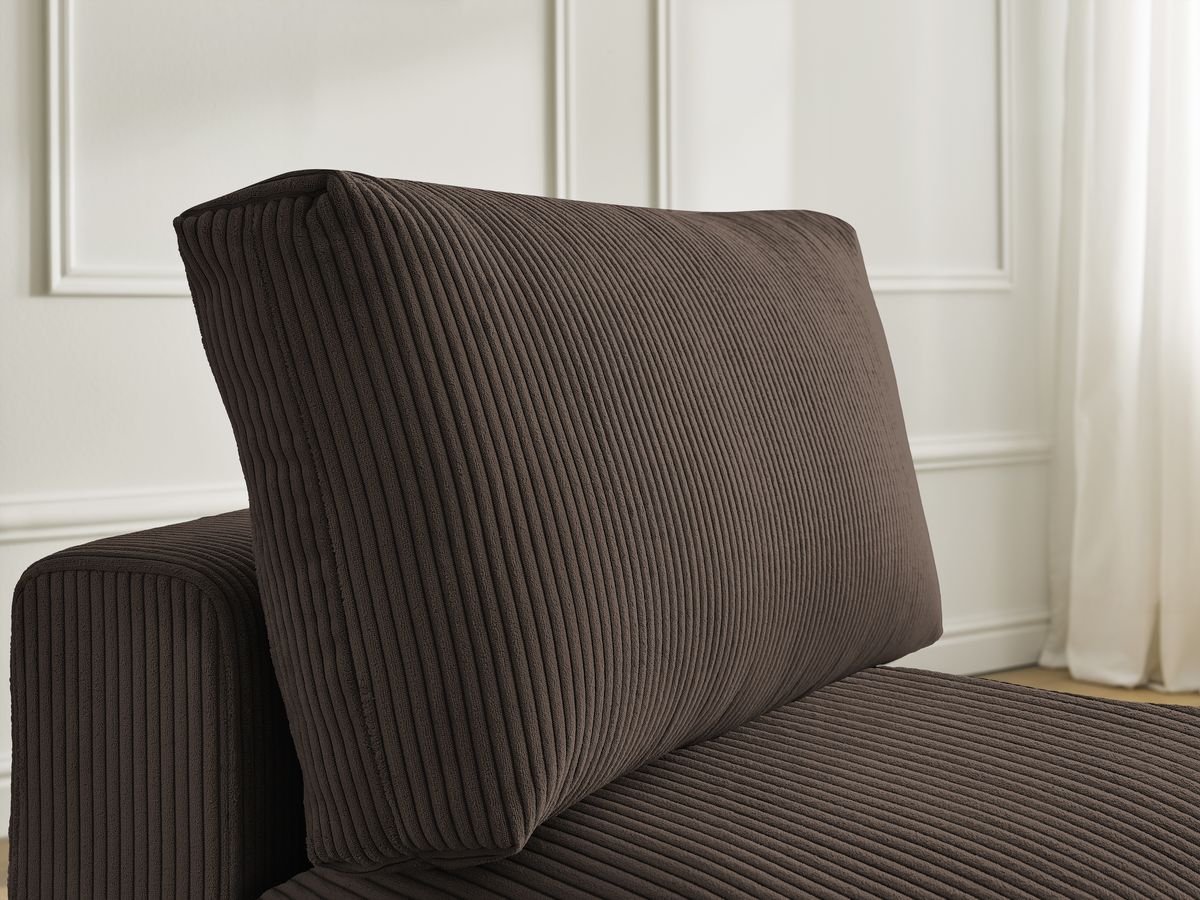 Bobochic Paris Sofamodul 1-Sitzer Cordsamt Braun