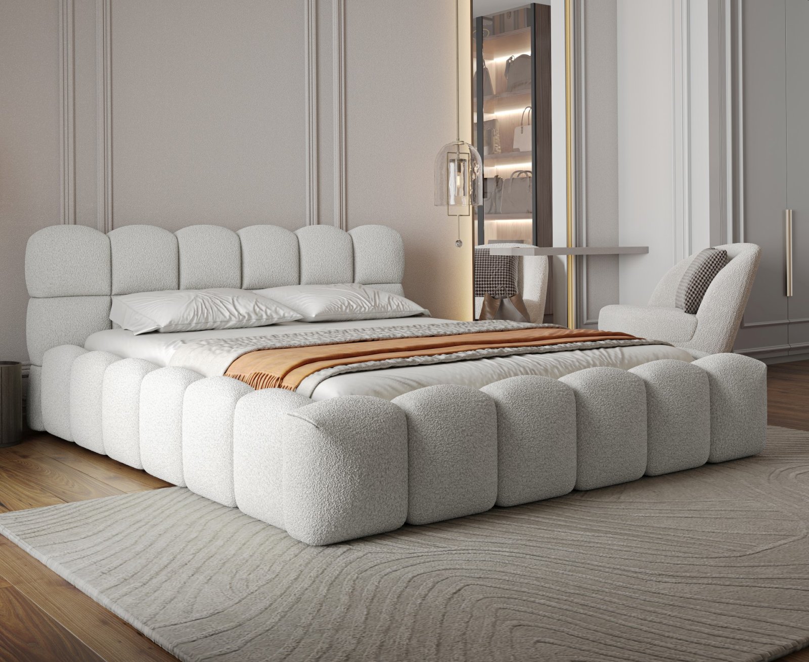 Polsterbett VENTO-SLIM Quelle 180 mit Metallrahmen Quelle 01 moebelfaktor