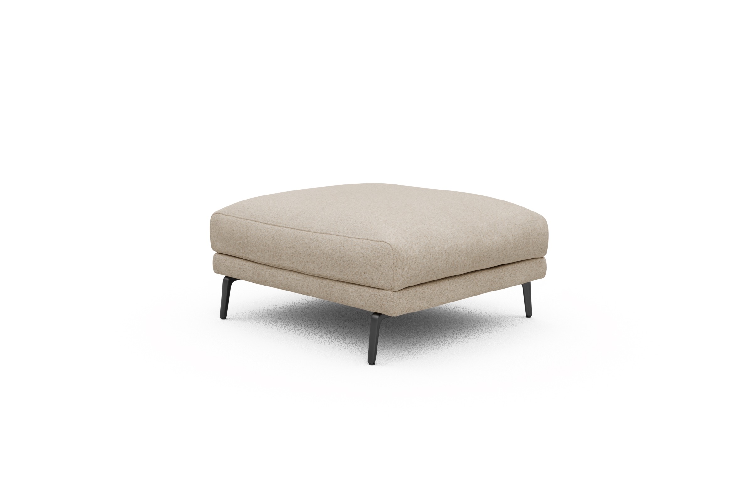 Sitzhocker Karl Casone-Natural-Beige