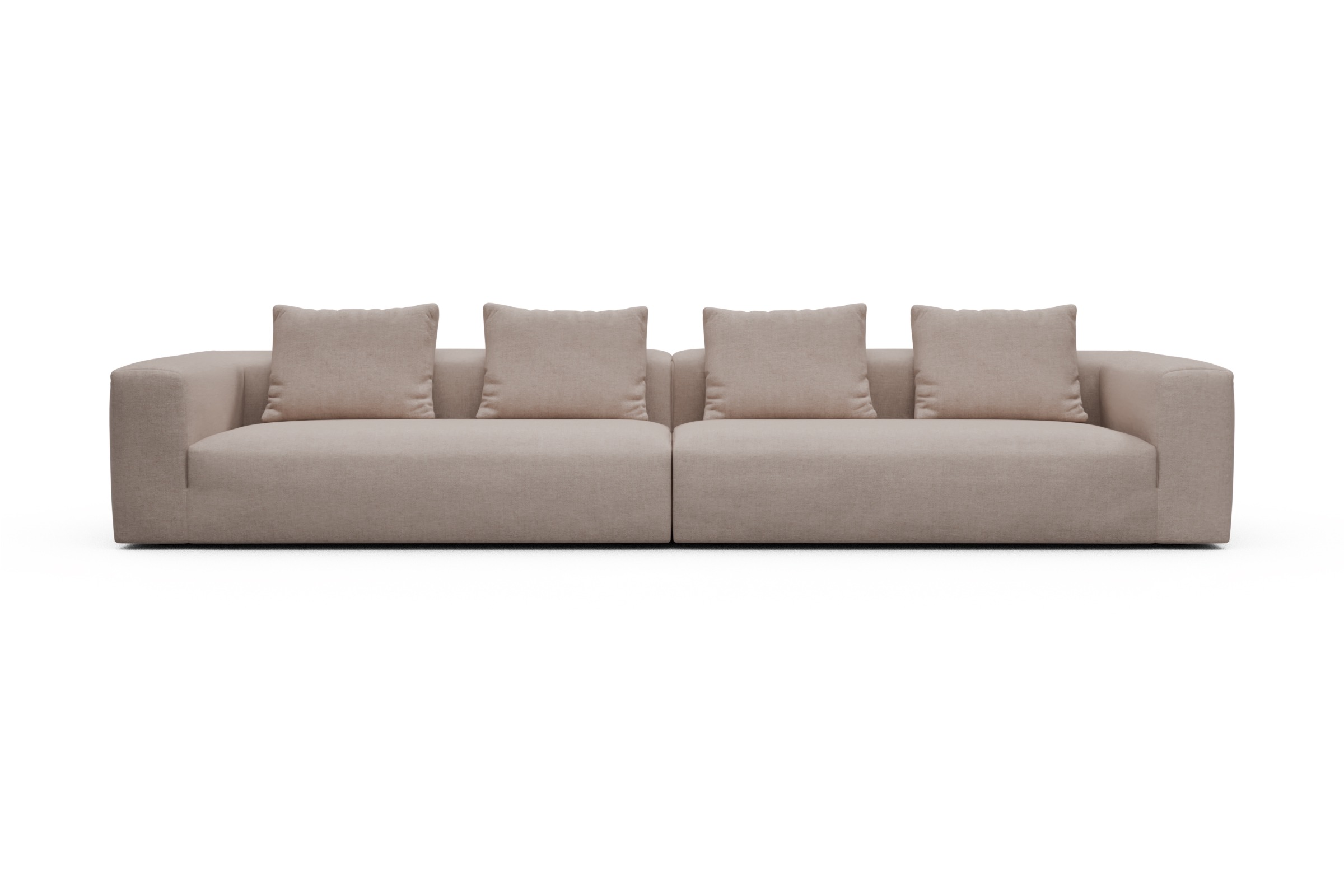 Skandi Home Modulares XXL Sofa Fred 5-Sitzer Weda-Sand moebelfaktor