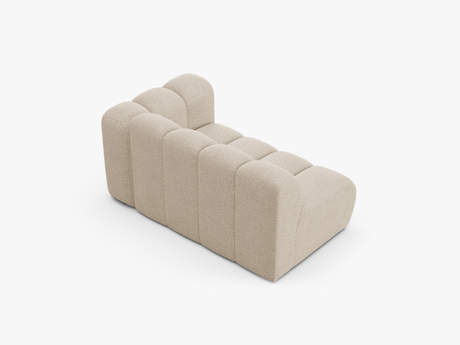 Micadoni Modul Lupine 2-Sitzer Boucle Baloo Beige Rechts