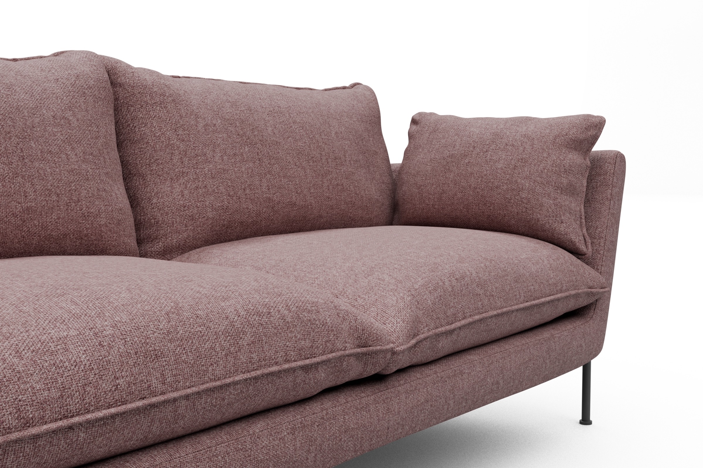 Sofa Anton PREMIUM 2-Sitzer Sama-Flamingo