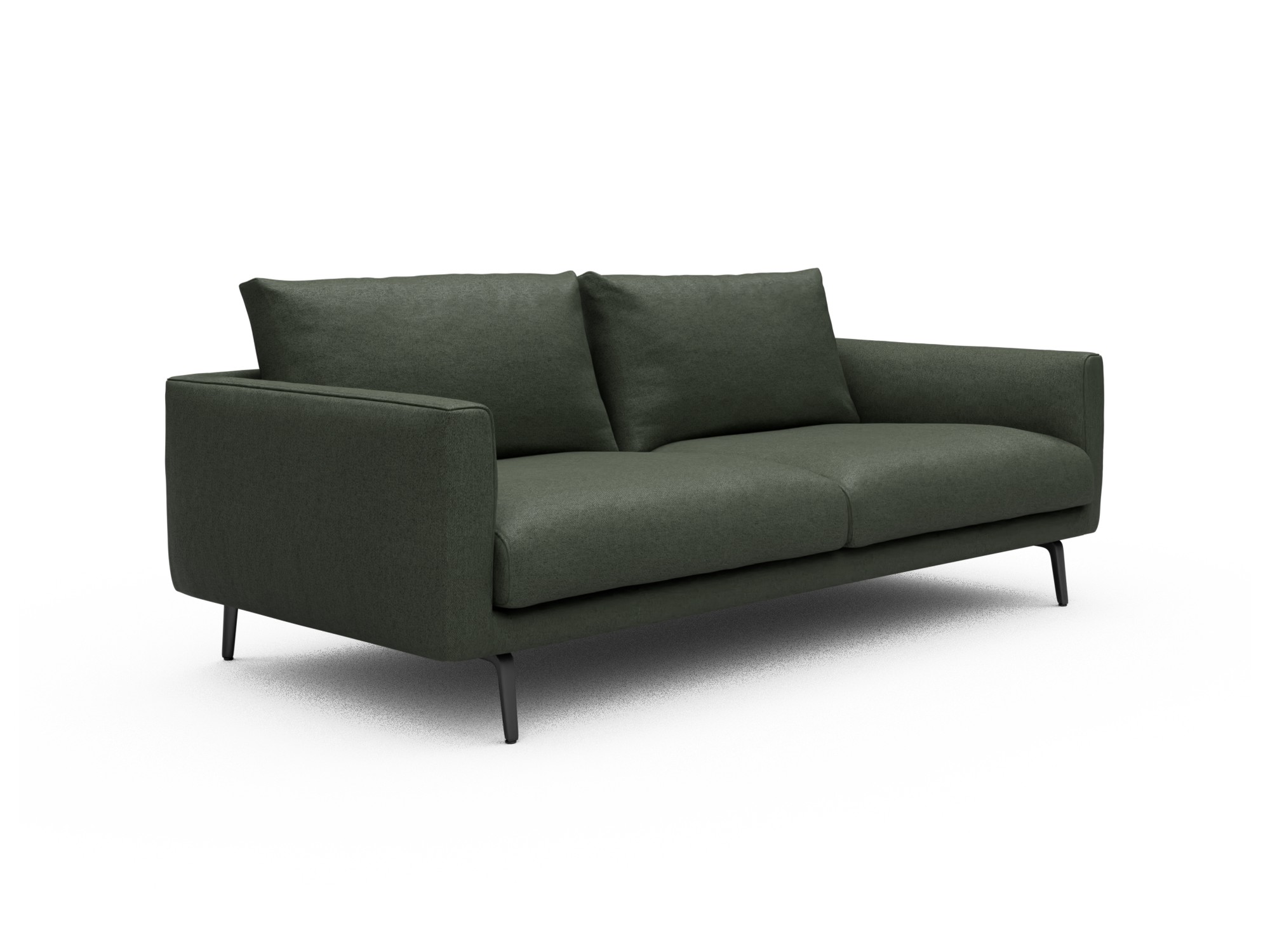 Skandi Home Sofa Karl 3-Sitzer Denari-Forest-Green moebelfaktor