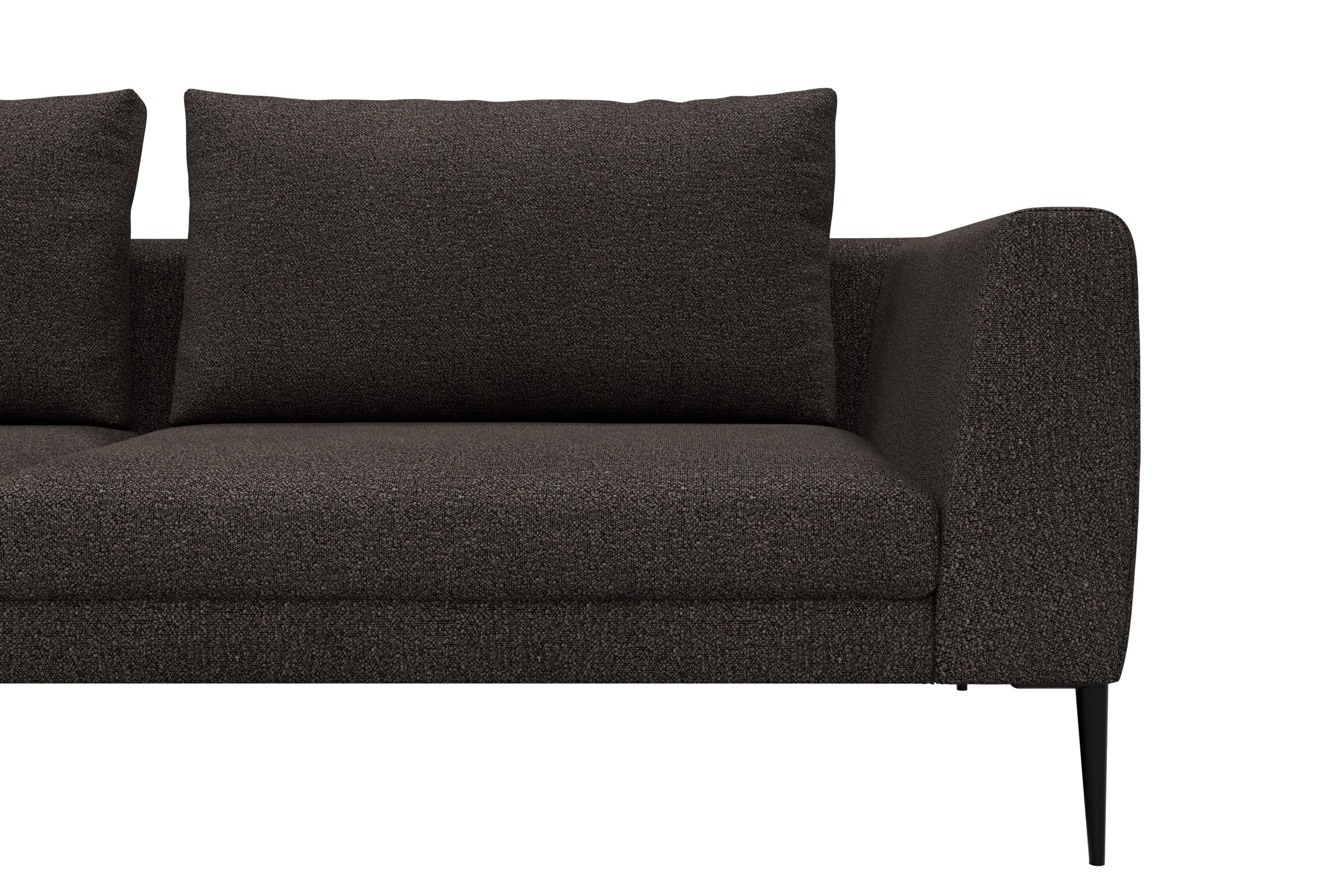 Sofa Paul 3-Sitzer Boucle-Taupe