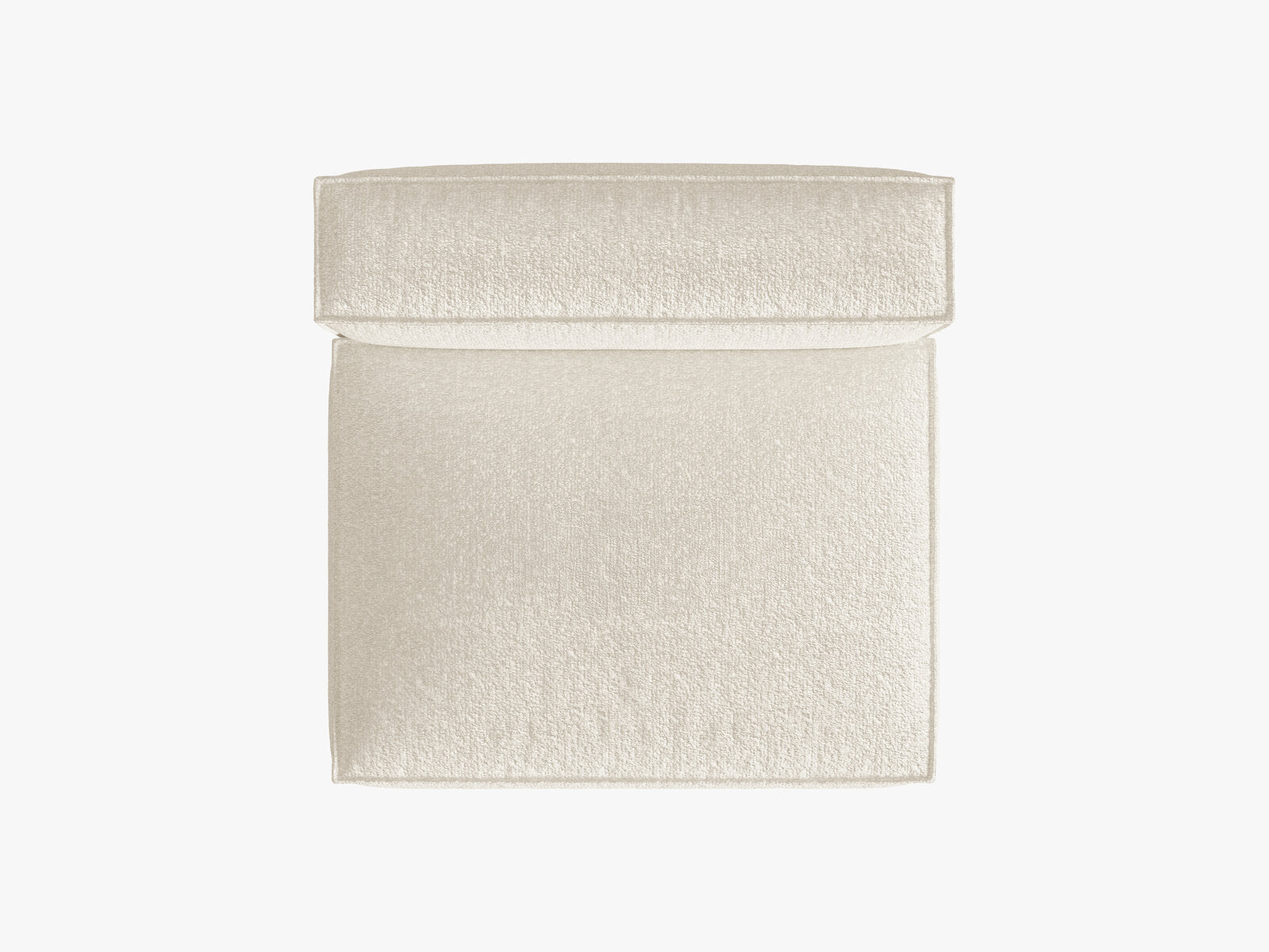 Micadoni Modul Nuria 2-Sitzer Boucle Monet Elfenbein