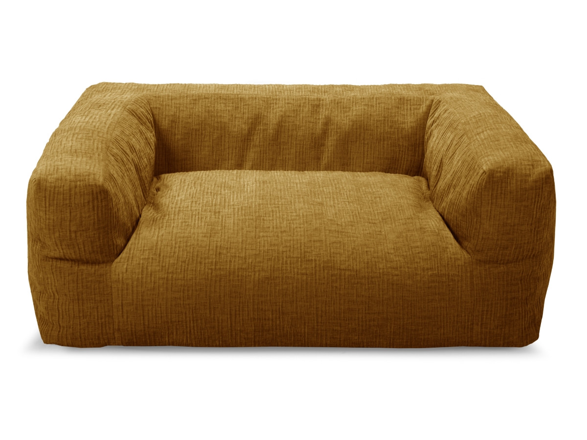 Bobochic Salto Hundekorb Strukturstoff Gelb, Größe M (80 cm)