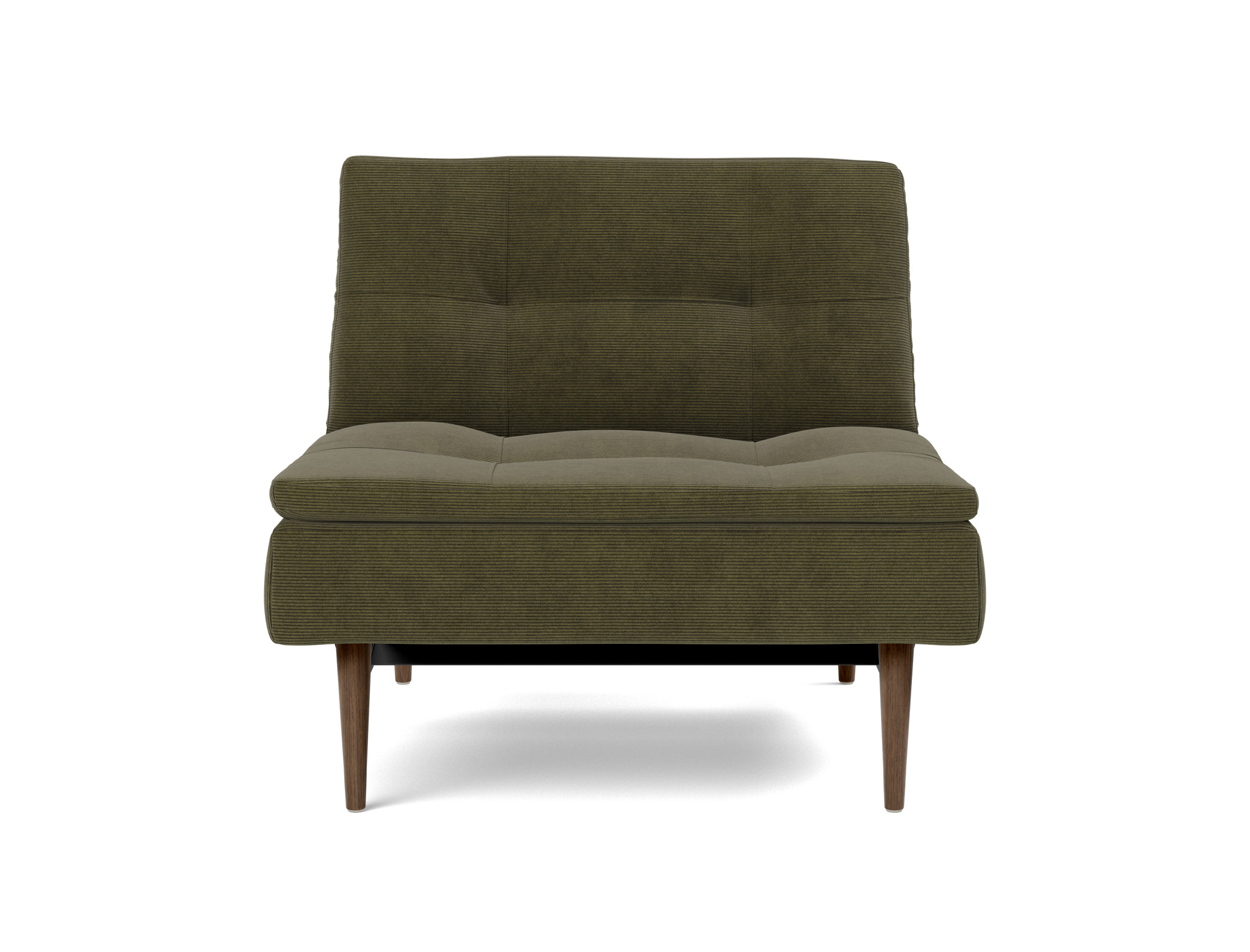 Sessel Dublexo Kord Cordufine 316-Pine-Green Beine Styletto Eiche dunkel