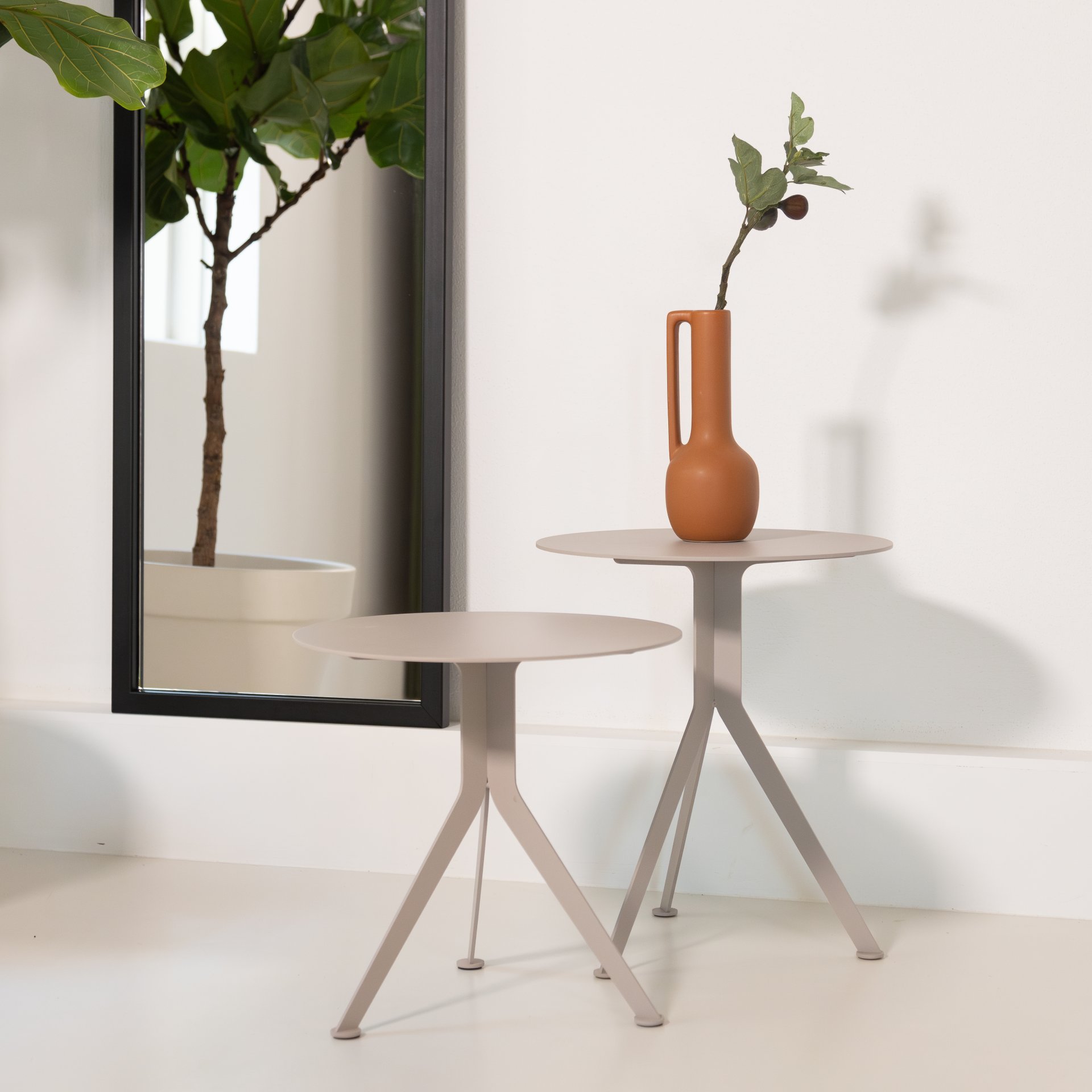 Spinder Design Beistelltisch Daley Low Silky Taupe