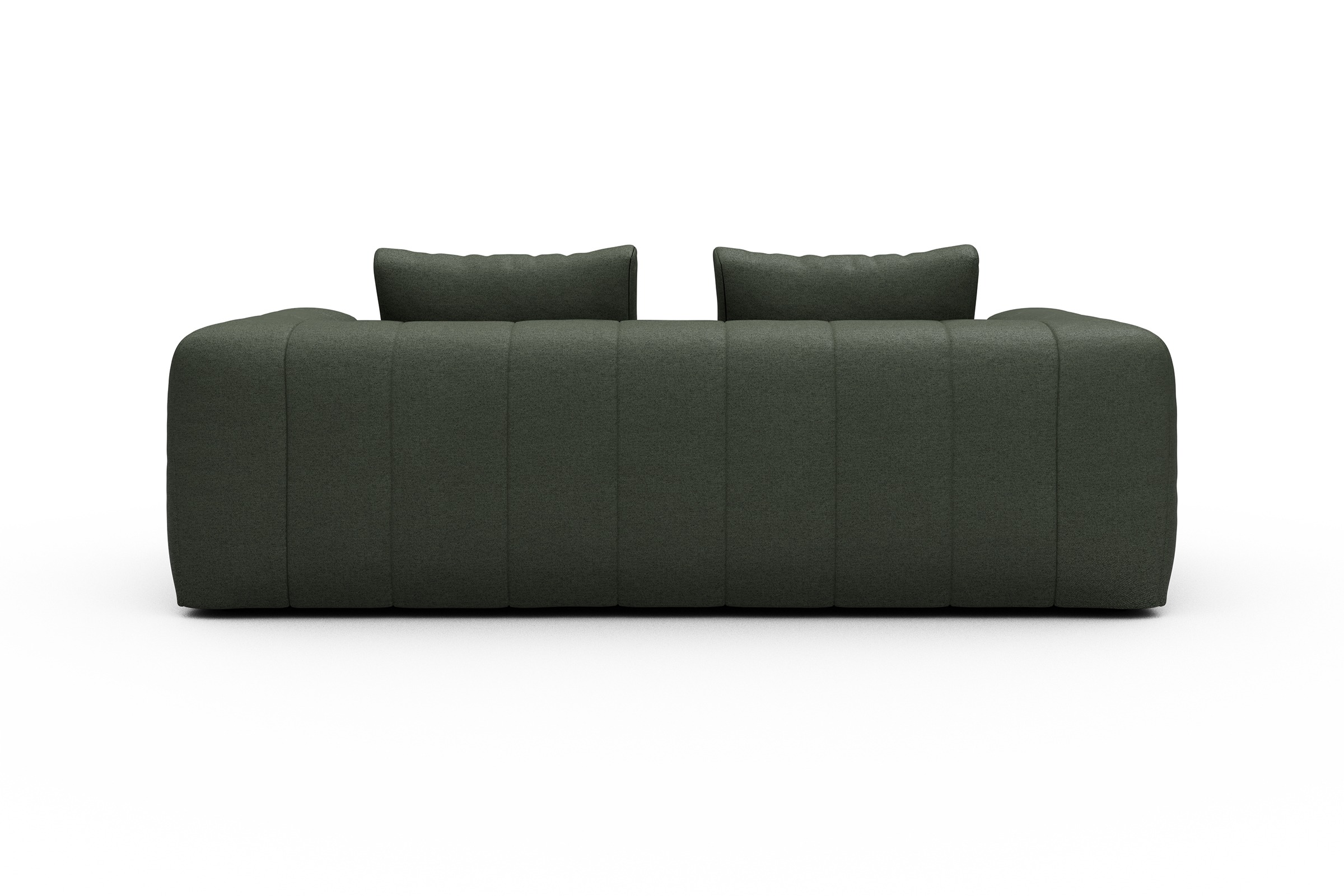 Sofa Hugo 3-Sitzer Denari-Forest-Green