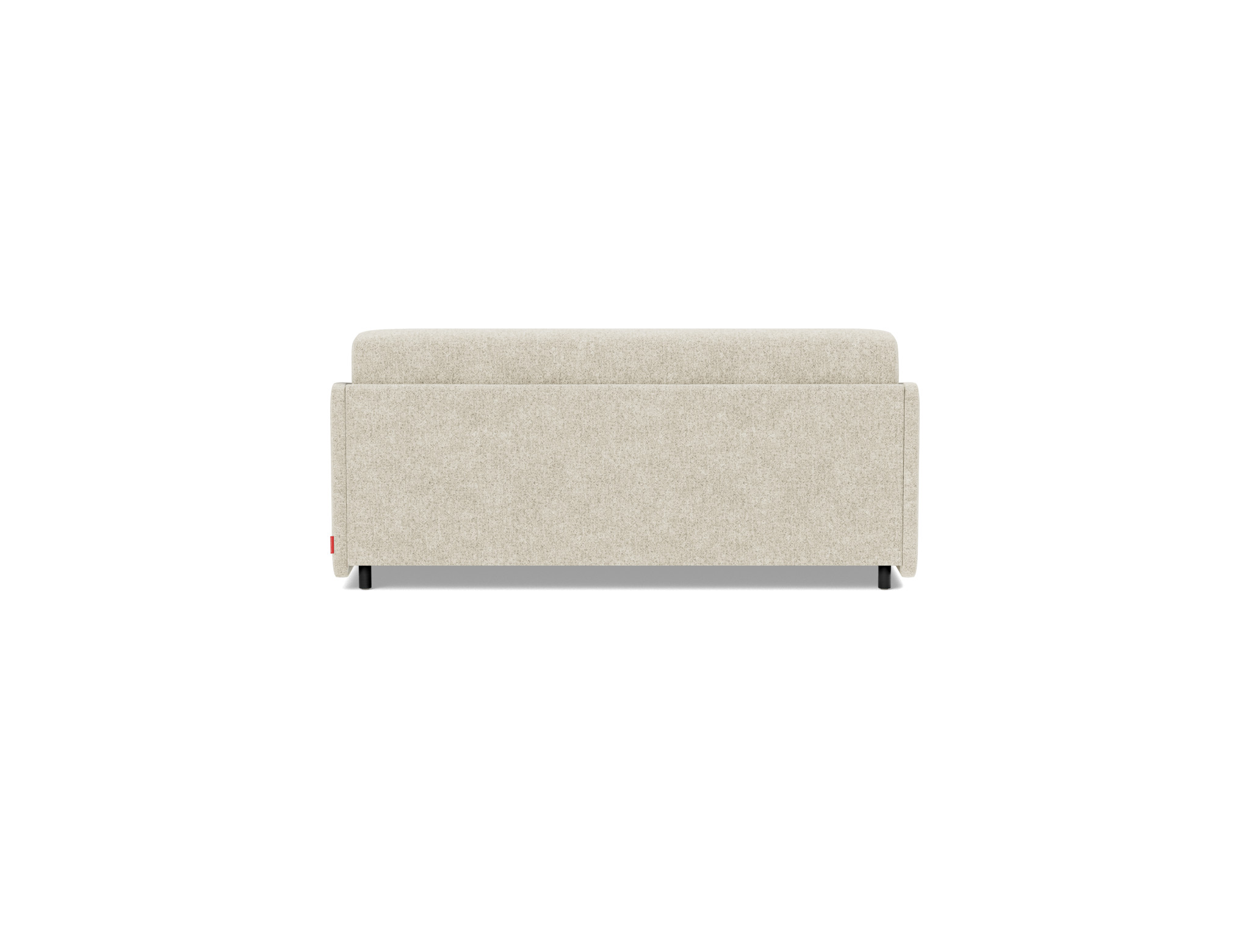 Schlafsofa Eivor mit Taschenfederkernmatratze 140 Strukturierter Stoff Taura 357-Off-White