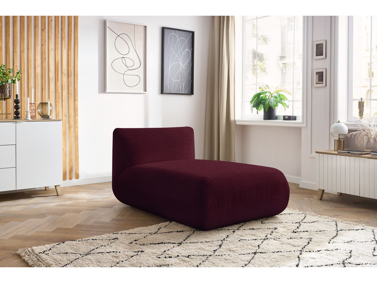 Bobochic Lecomte Méridienne-Modul Strukturstoff Rot