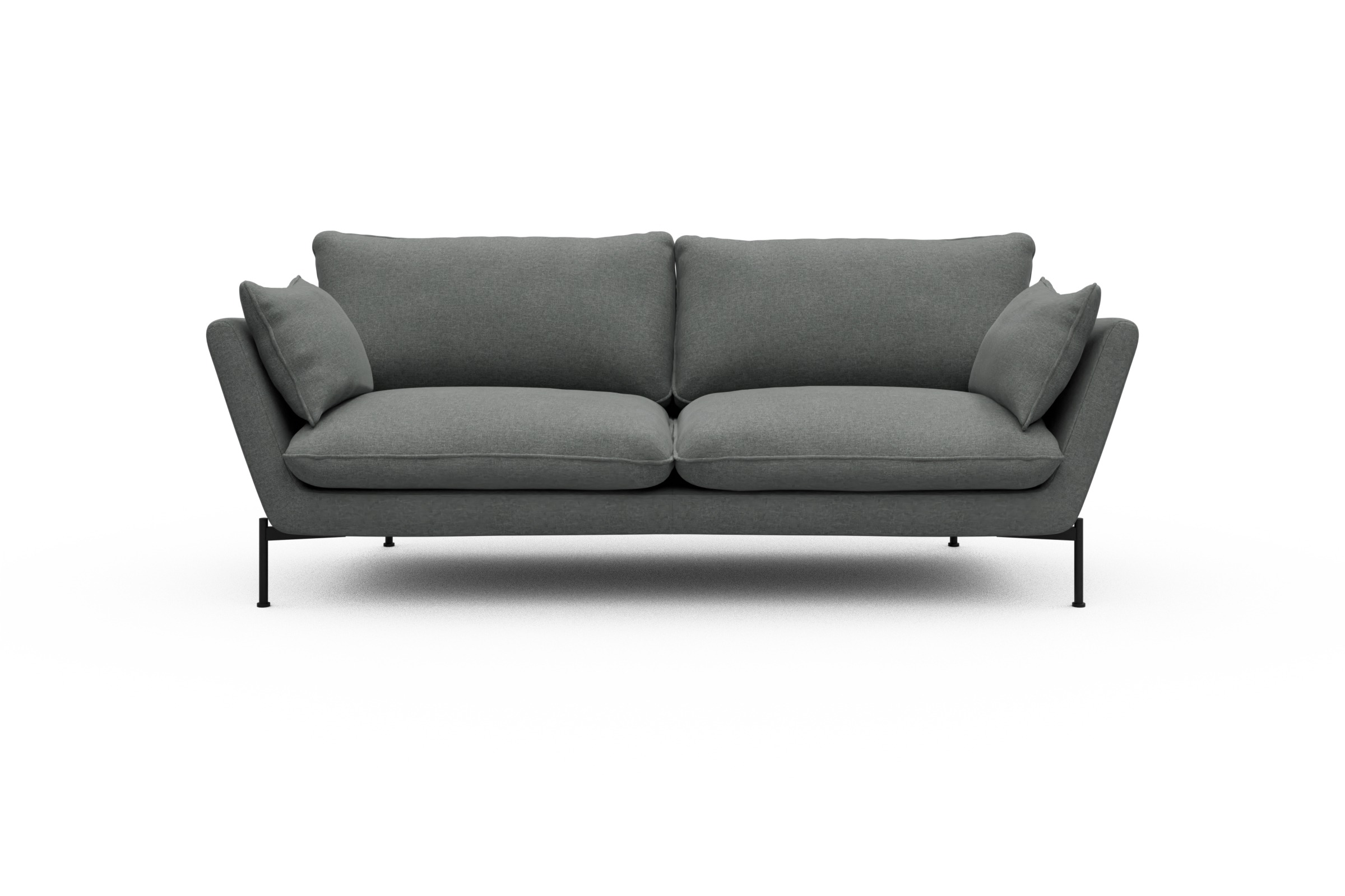Skandi Home Sofa Anton 3-Sitzer Satya-Steel moebelfaktor