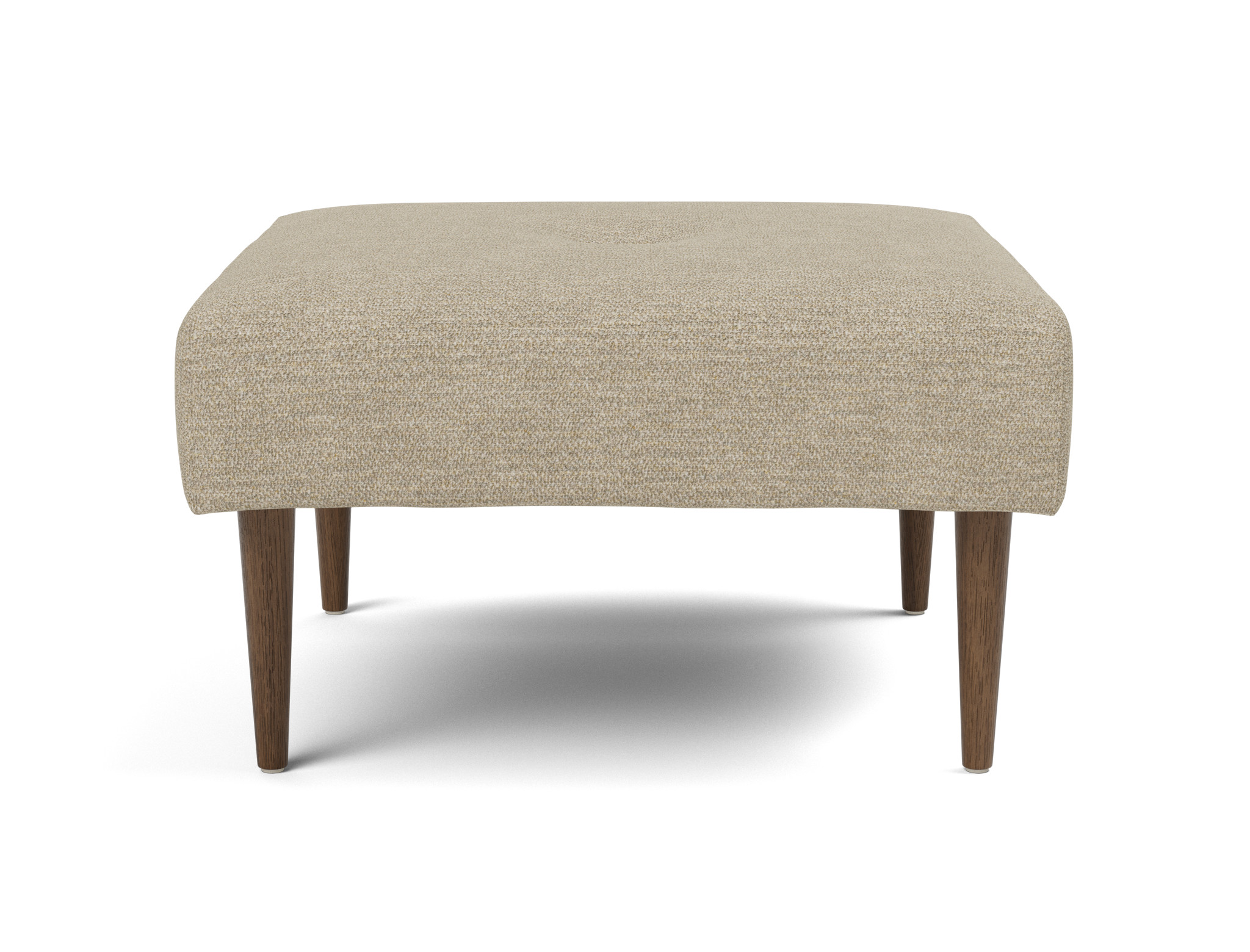 Hocker Recast Strukturierter Stoff Taura 356-Sand