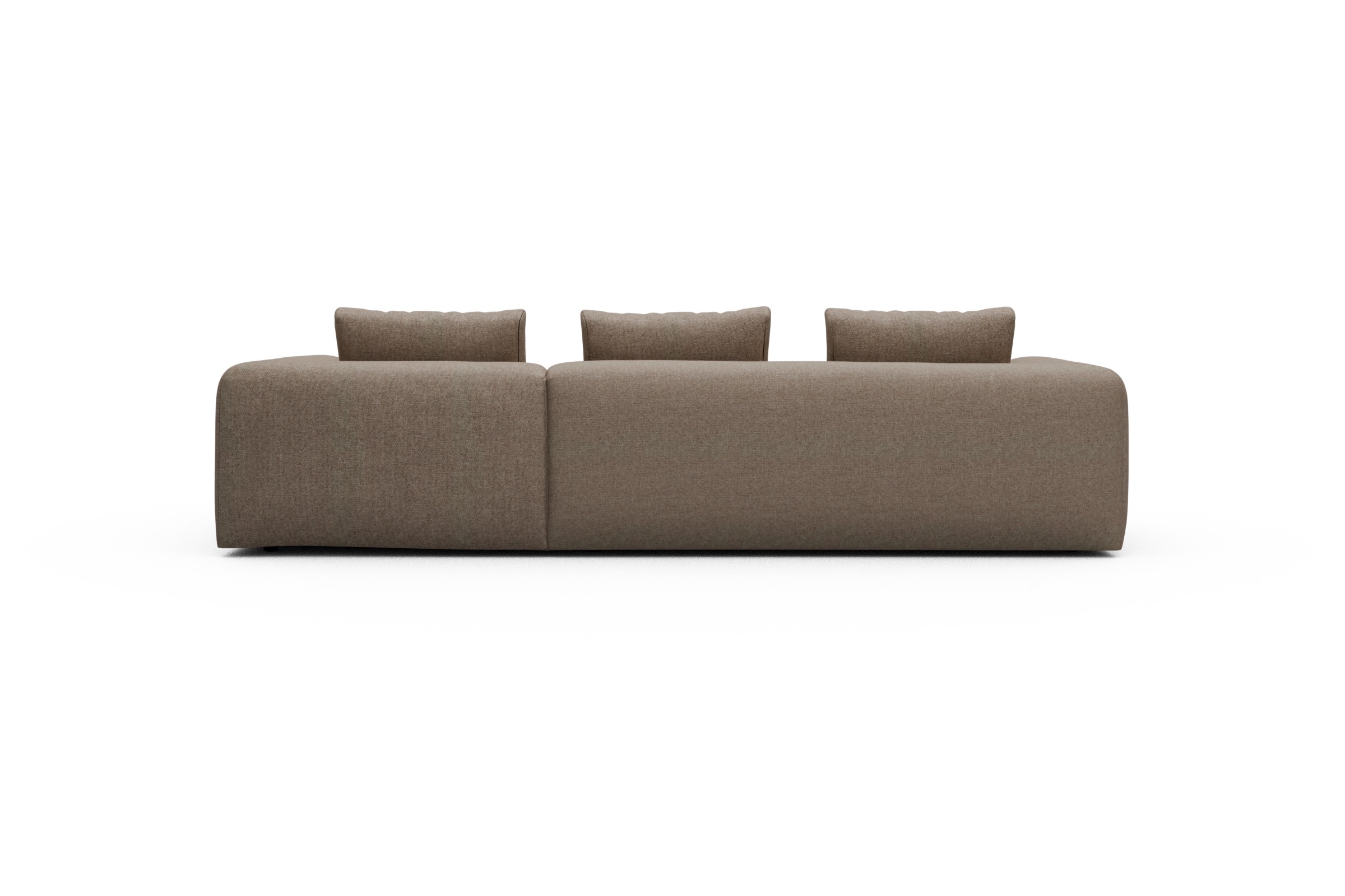 Ecksofa Fred Chaiselongue rechts mit 2,5-Sitzer Sama-Antelope