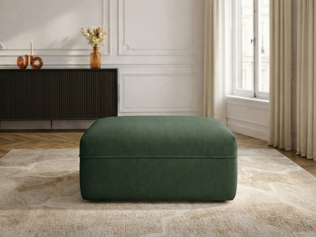 Bobochic Luigi Pouf Strukturstoff Grün