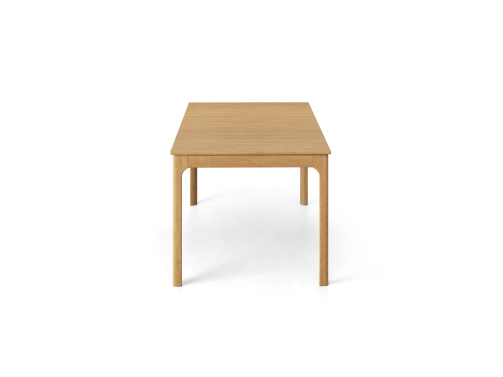 Cosmopolitan Design Esstisch ausziehbar Dinan Natürliche Eiche