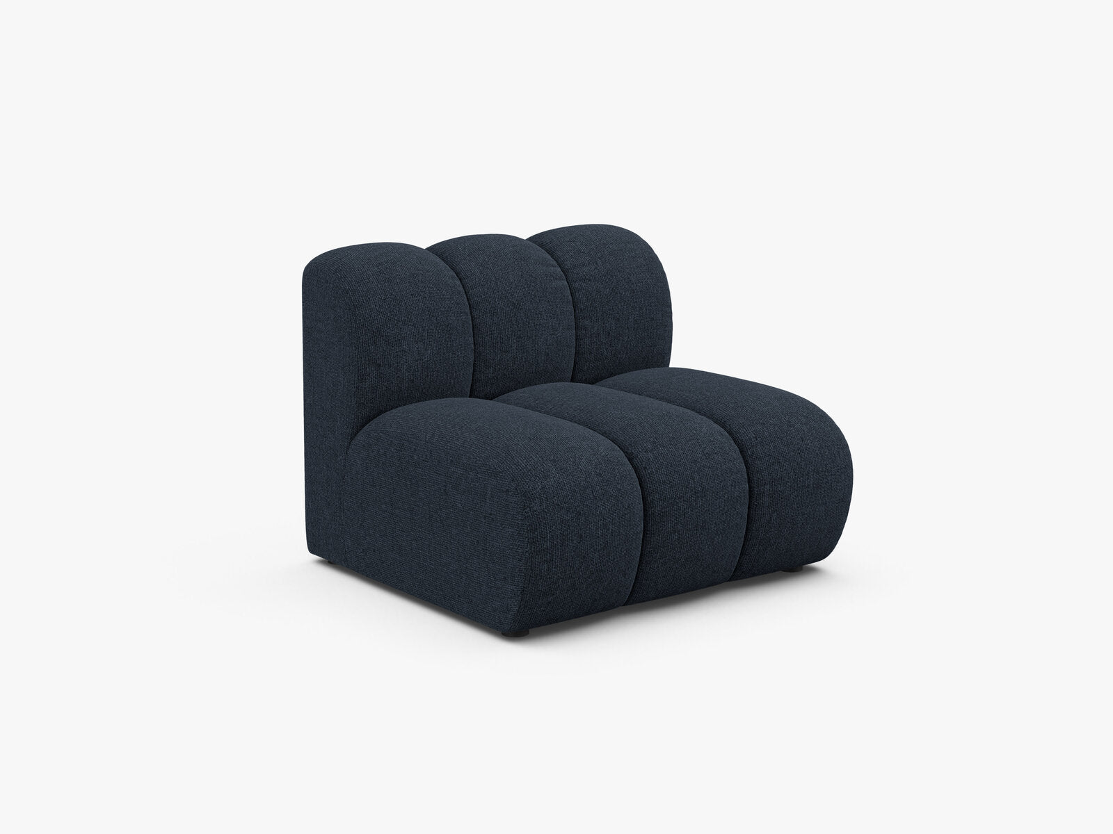 Micadoni Armloses Modul Lupine Chenille Eden Marineblau