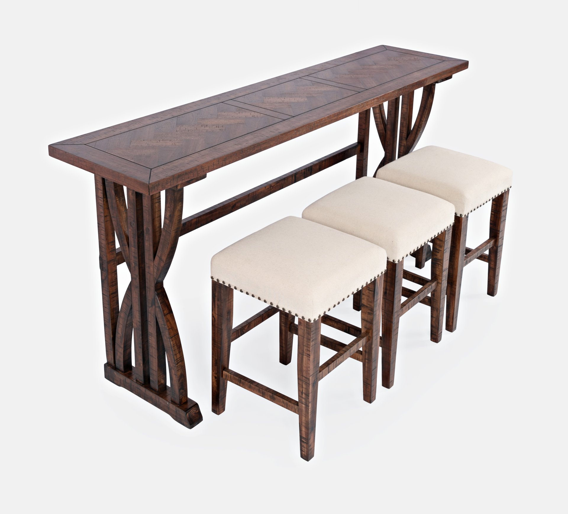 Livin Hill Bartisch mit Barhockern Avola AV1931-74