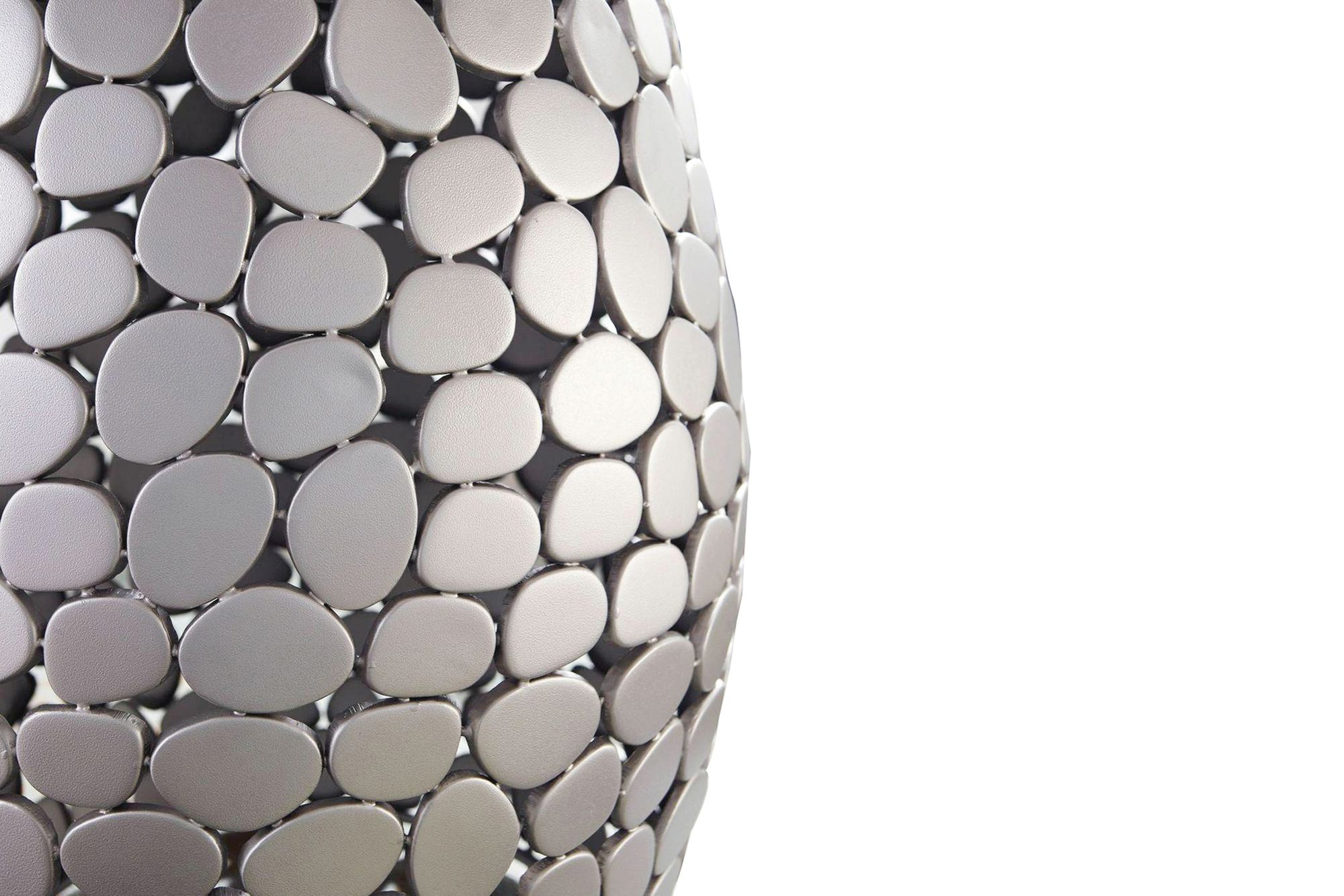 Beistelltisch Borga Marmor Silber Ø 40 cm