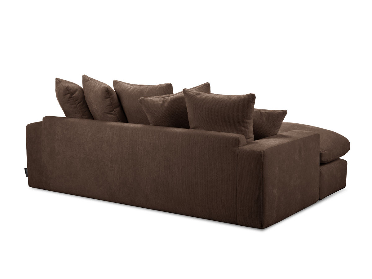 Bobochic Nevada Ecksofa Stoff Braun