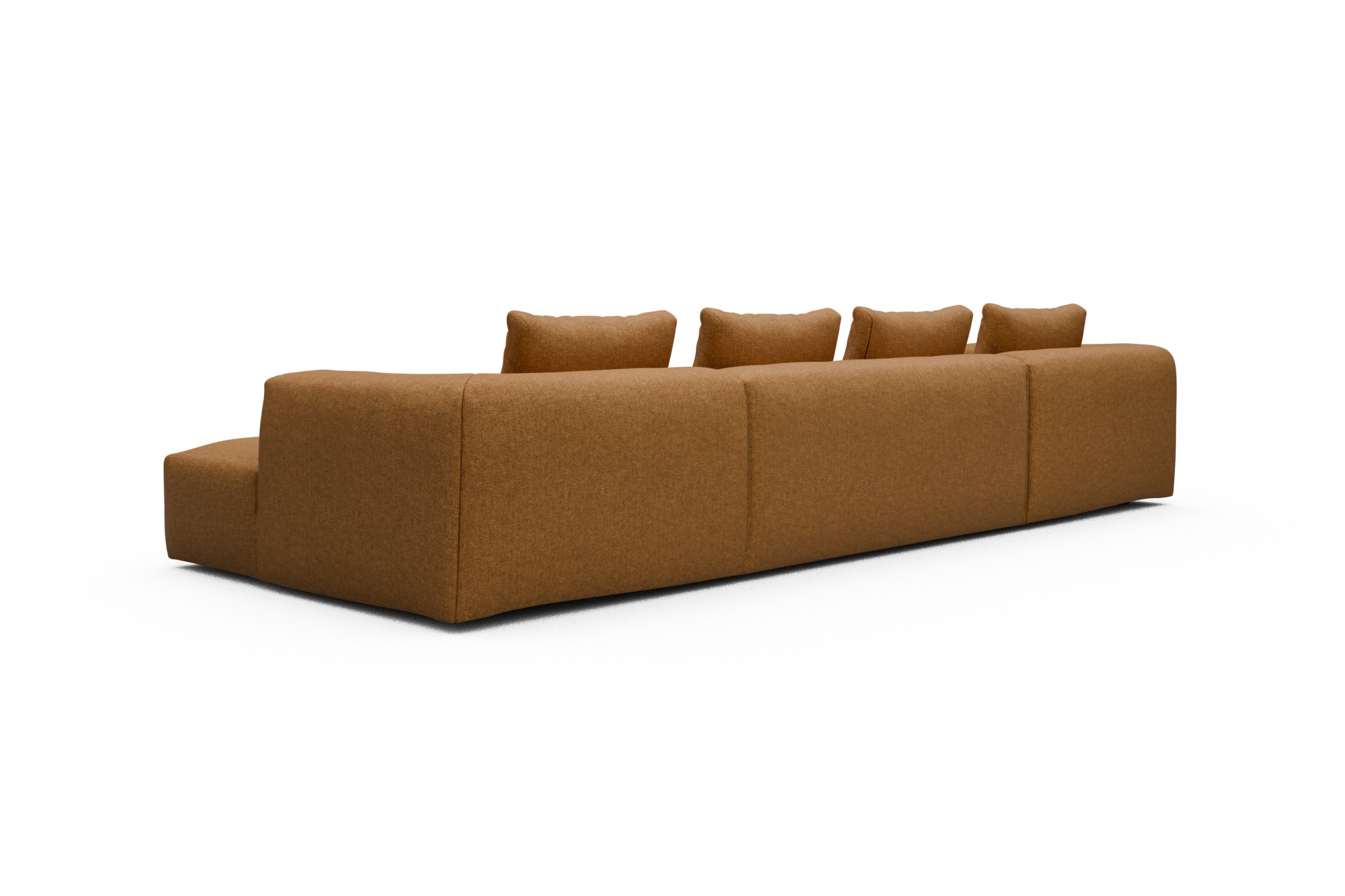Wohnlandschaft Fred mit 2-Sitzer und Chaiselongue beidseitig Sama-Cur
