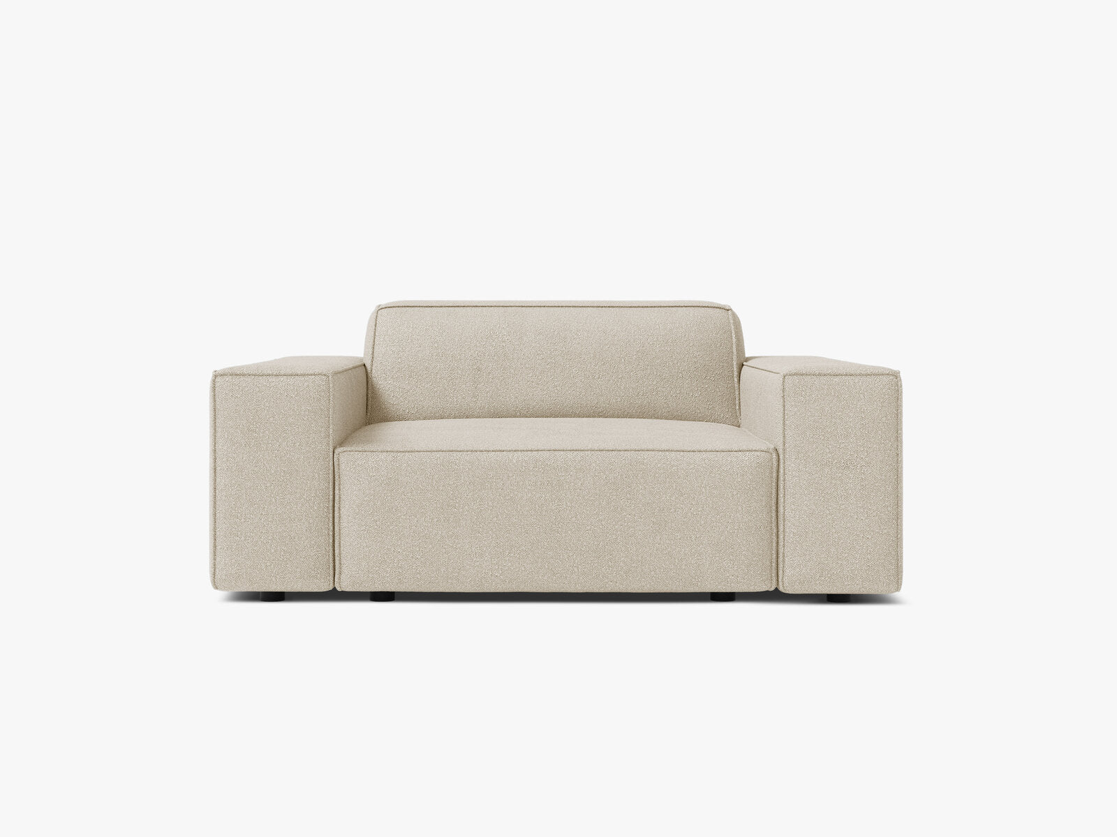 Micadoni Sessel Jodie 1-Sitzer Boucle Baloo Beige