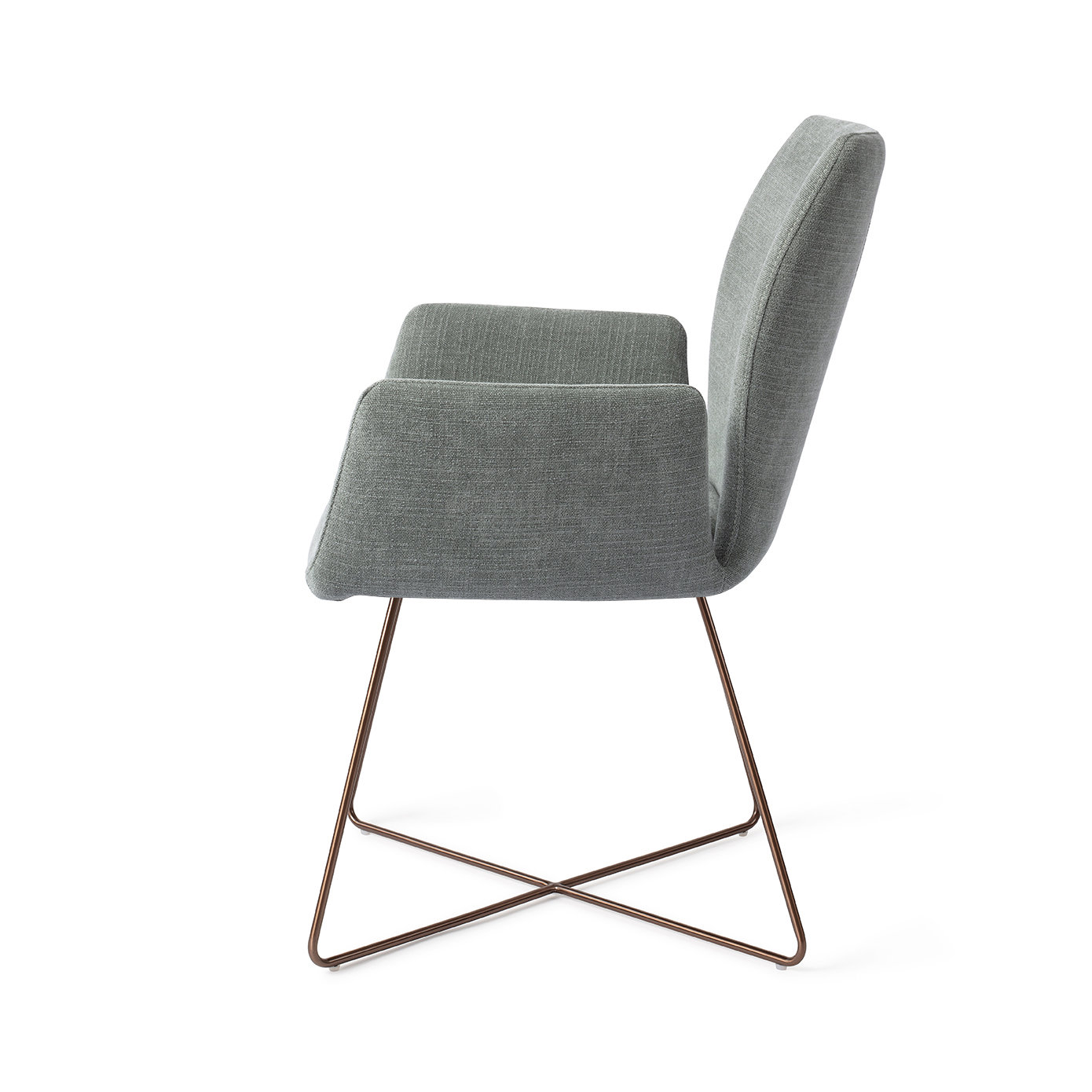 Jesper Home Esszimmerstuhl Misaki Breezy Blue Cross Rose