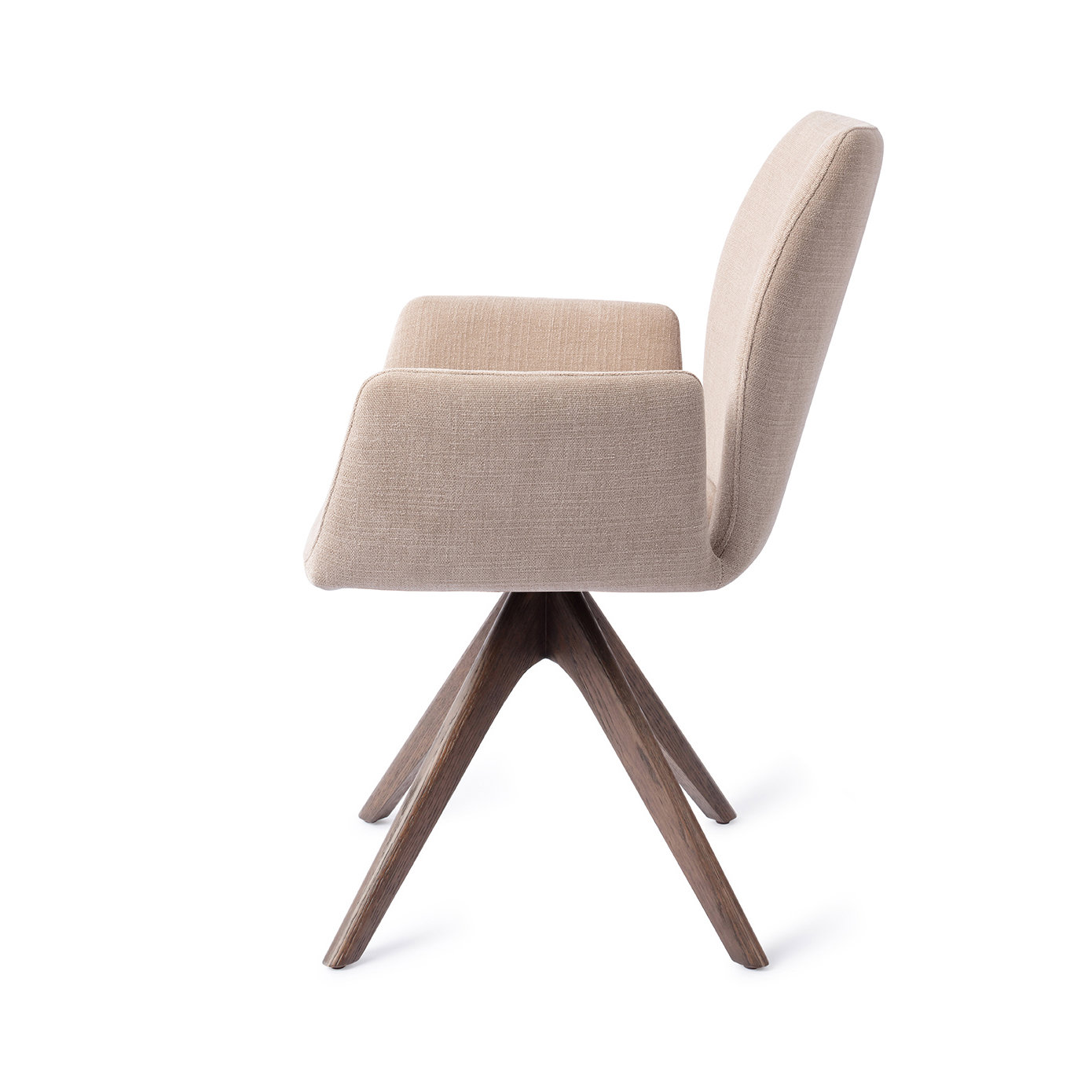 Jesper Home Esszimmerstuhl Misaki Sand Strand Revolve Eiche Walnuss