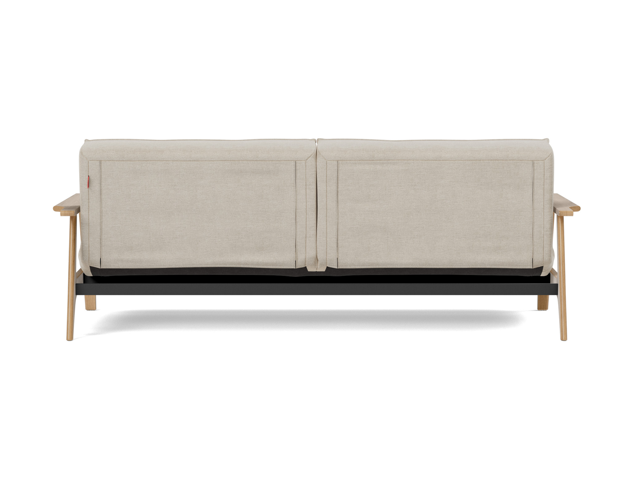 Schlafsofa Splitback Frej Flachgewebe Phobos 586-Latte