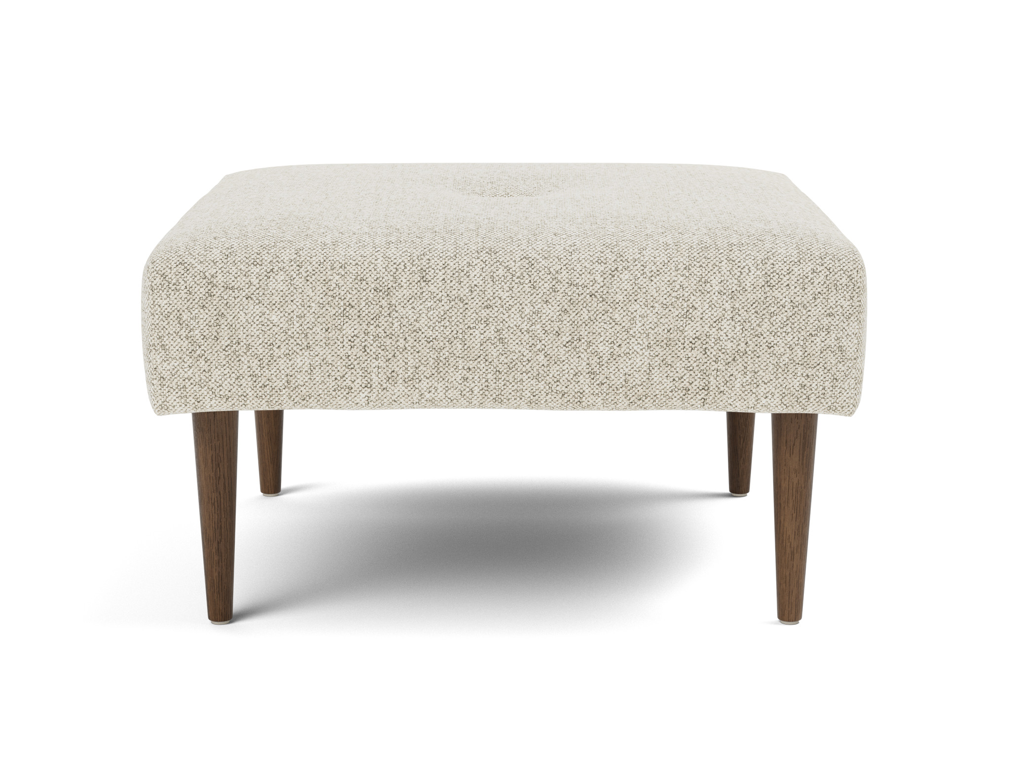 Hocker Recast Strukturierter Stoff Taura 357-Off-White