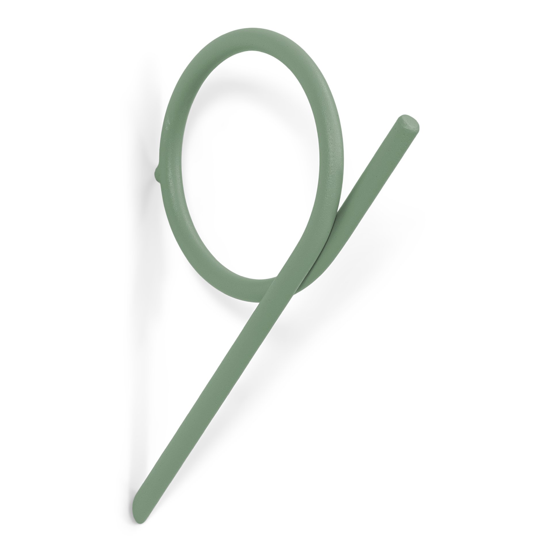Spinder Design Wandhaken Tuba Large Dusty Green