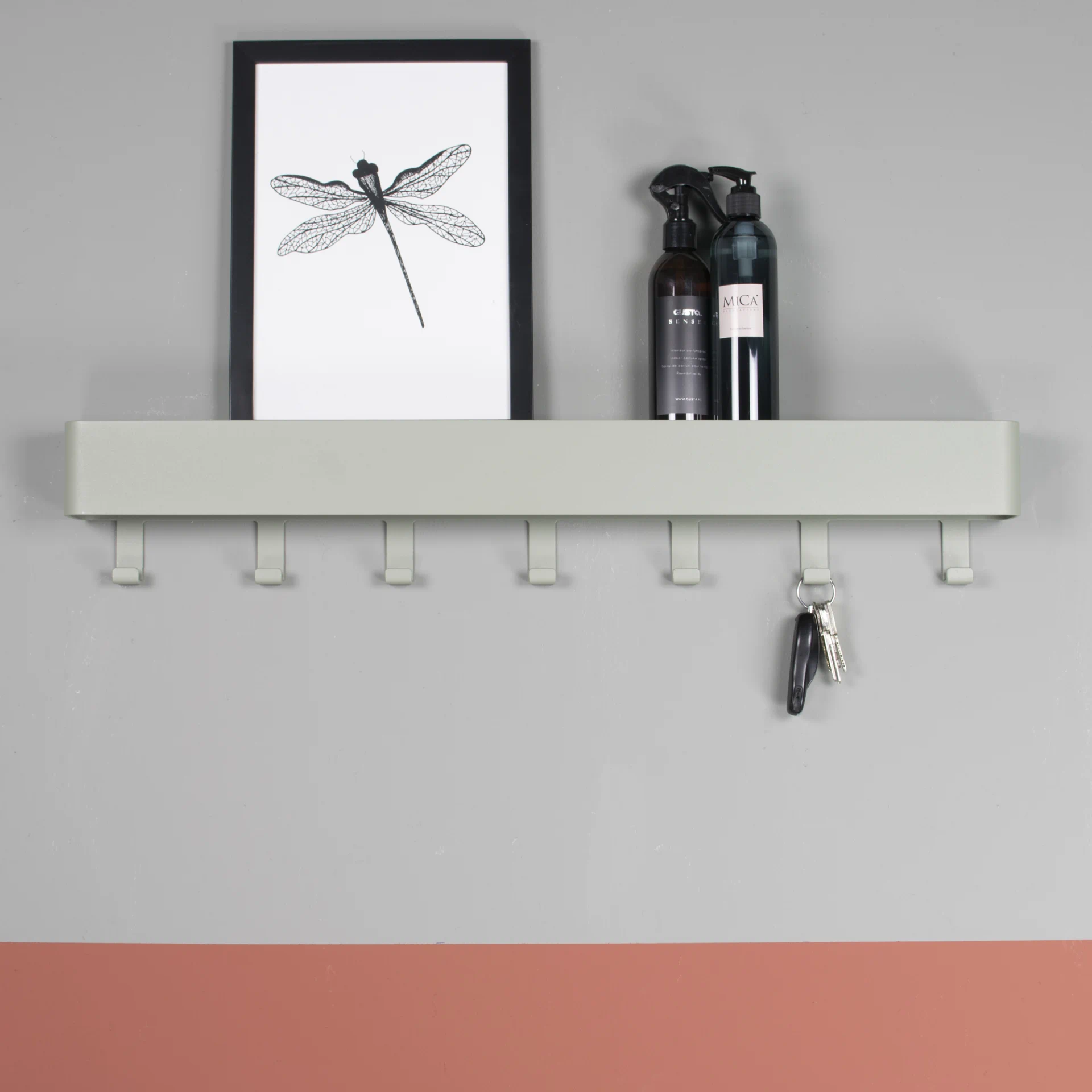 Spinder Design Play 7 Wandgarderobe Dusty Green